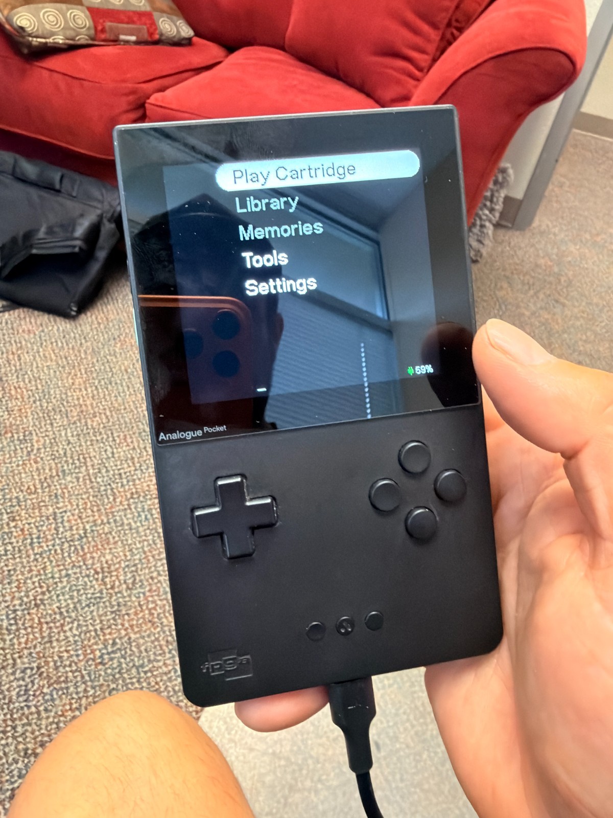 Analogue Pocket Handheld System – Black