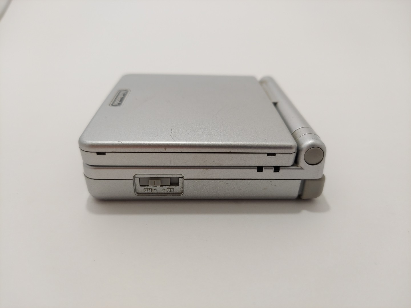 Nintendo Game Boy Advance GBA SP Silver AGS-001 Bundle w/ 2 Games & Oem Charger