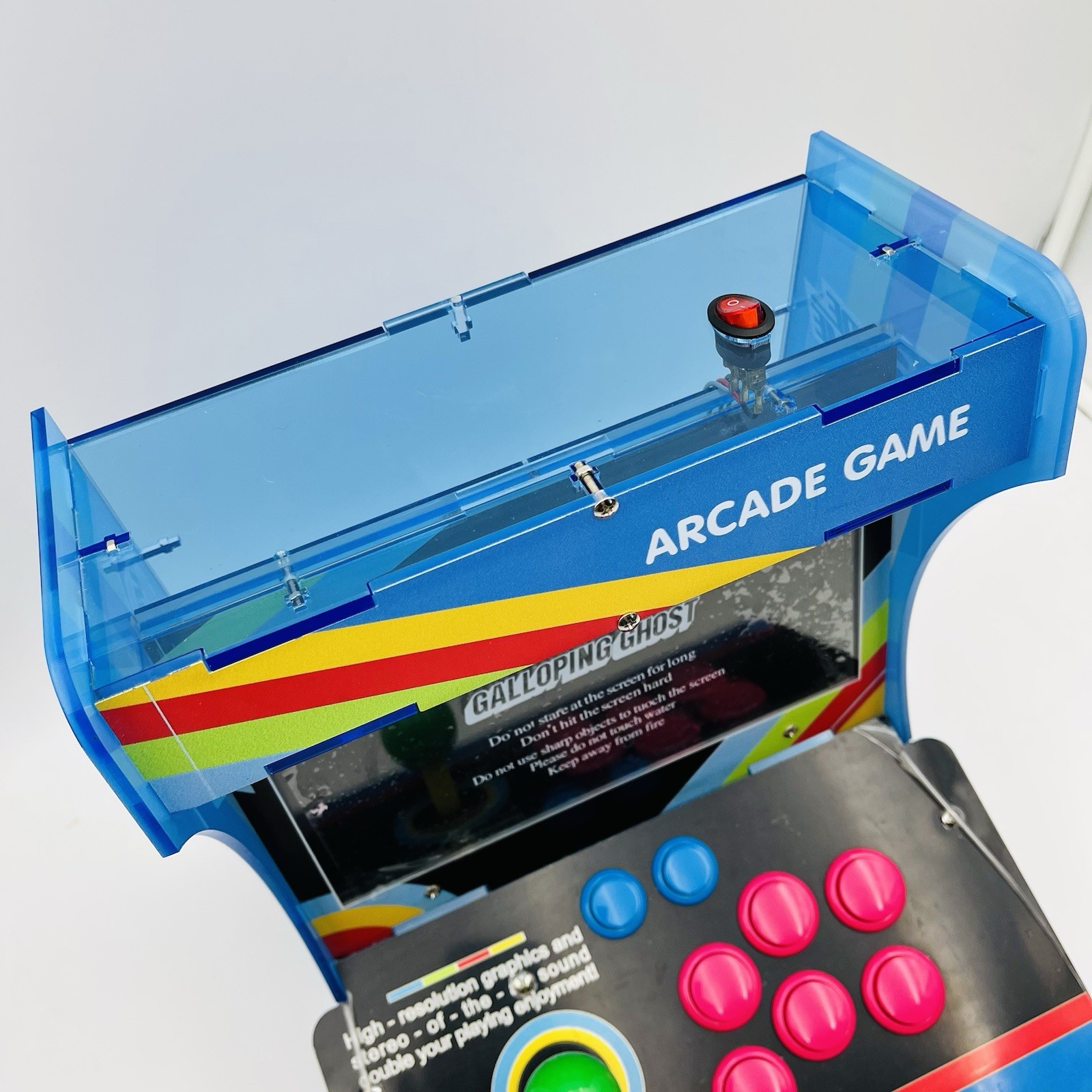 Pandora Box 12 X Plus 2600 in 1 Retro Video Game Mini Arcade Console -Not Tested
