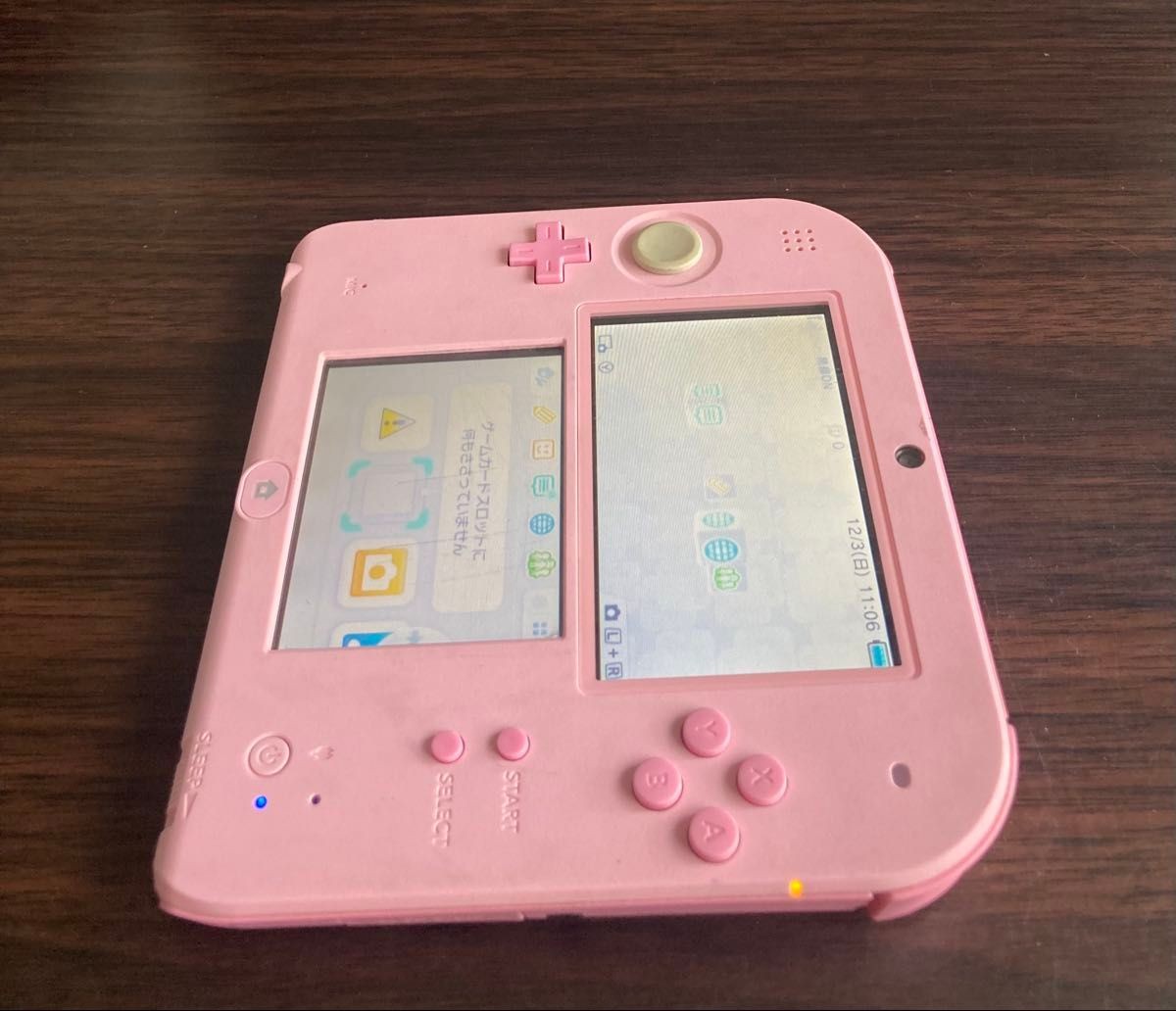 Nintendo 2DS Console Pink – SD Card Slot Issue / As-Is | Scratches & Dirt