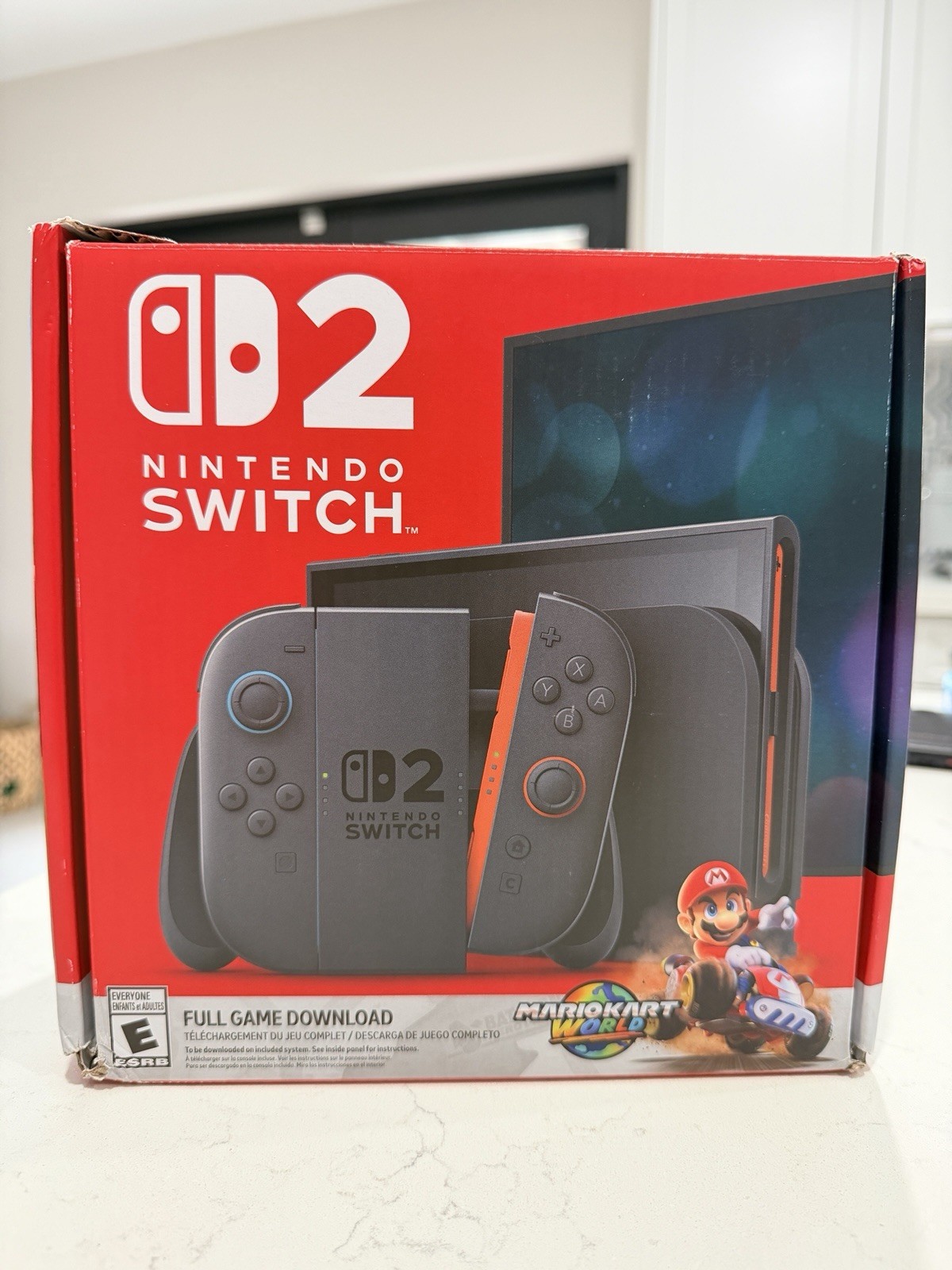 NINTENDO 125784A Switch 2 Console + Mario Kart World Bundle 256GB