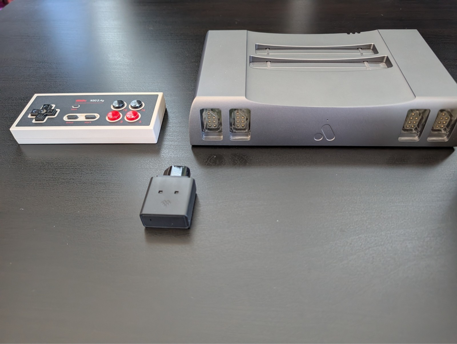 Analogue Nt mini Noir Edition FPGA NES Console Complete in Box
