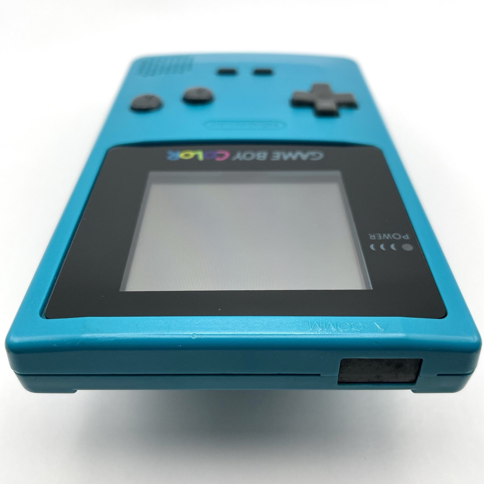 Nintendo Game Boy Color Blue Turquoise Tested New Speaker and Lens CGB-001 Japan