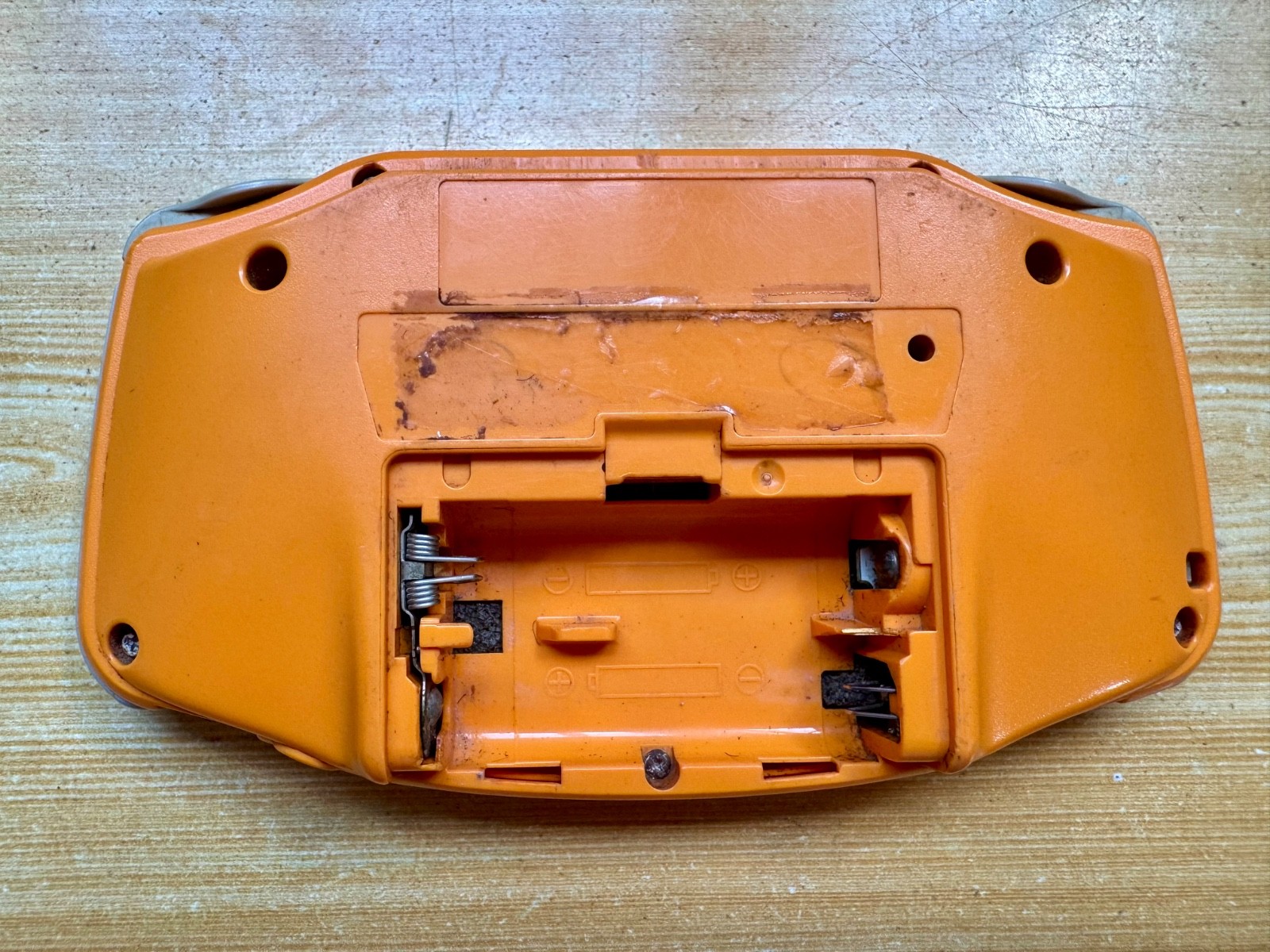 Nintendo Gameboy Advance AGB001 Tangerine Orange Handheld System Console GBA