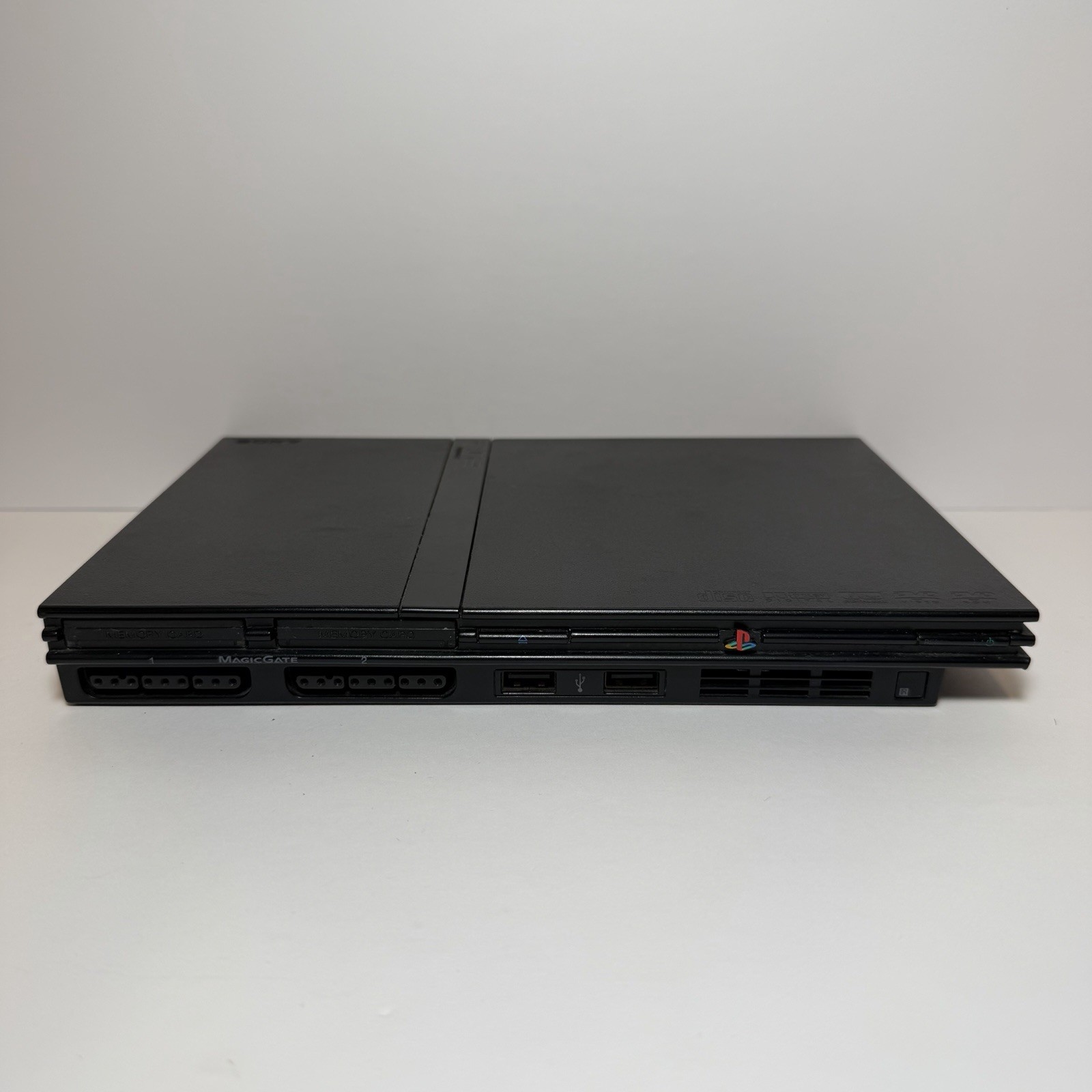 Sony PlayStation 2 Slim PS2 Console SCPH-75001 Black W/ Cords & Controller