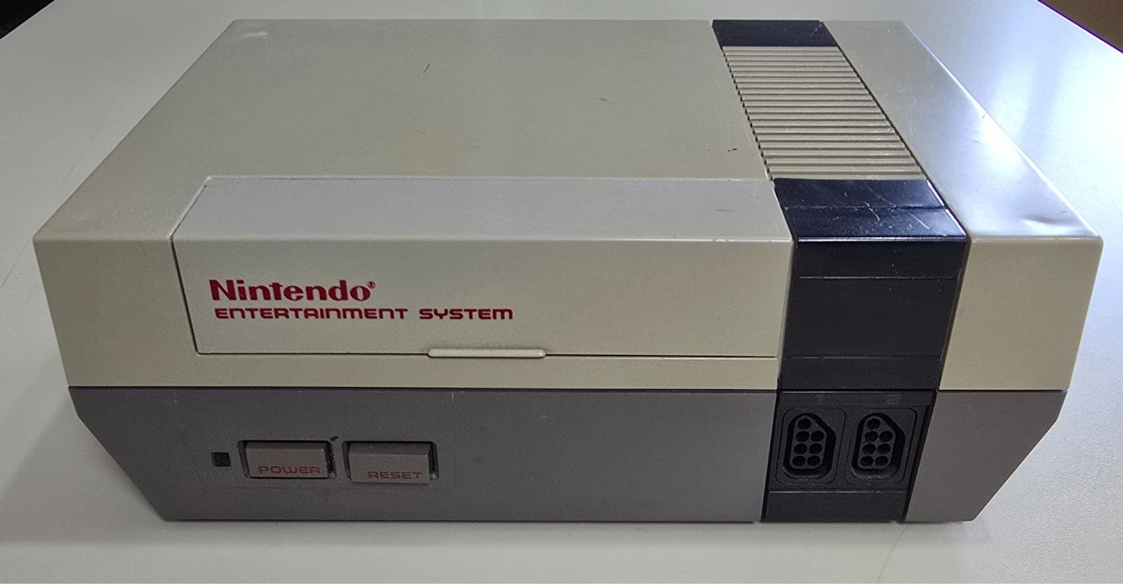 Nintendo Entertainment NES Console NES-001 System Powers On **Untested Operation