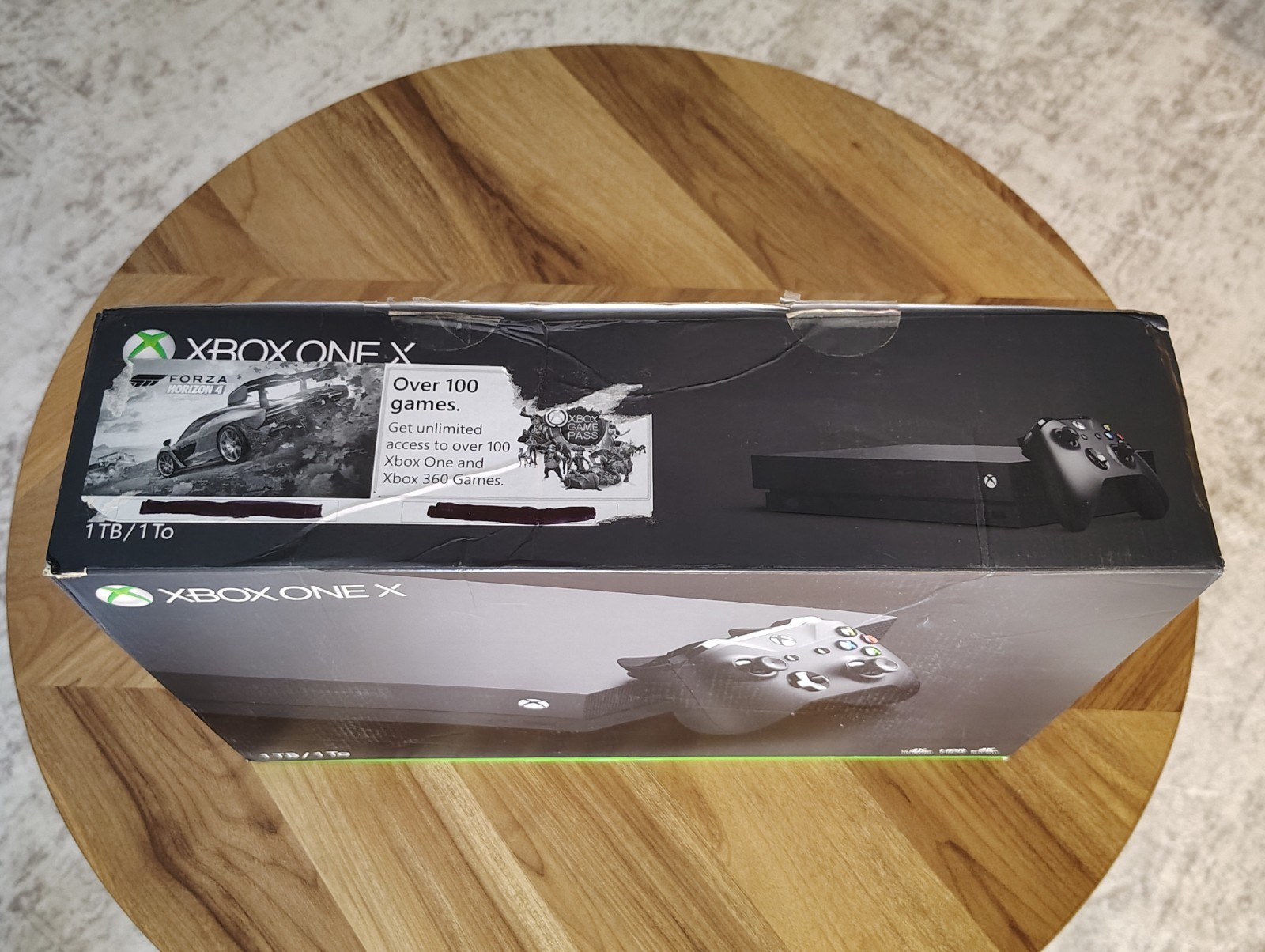 Microsoft Xbox One X 1TB – Model 1787 – With Original Box Working & Reset LOOK