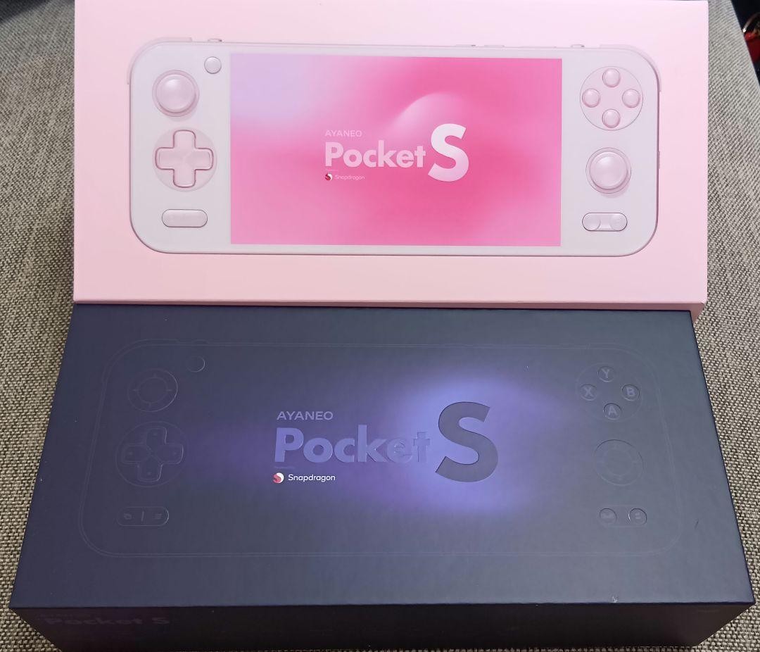 AYANEO Pocket S Sakura Pink 512GB/16GB 1440P Android Gaming Handheld