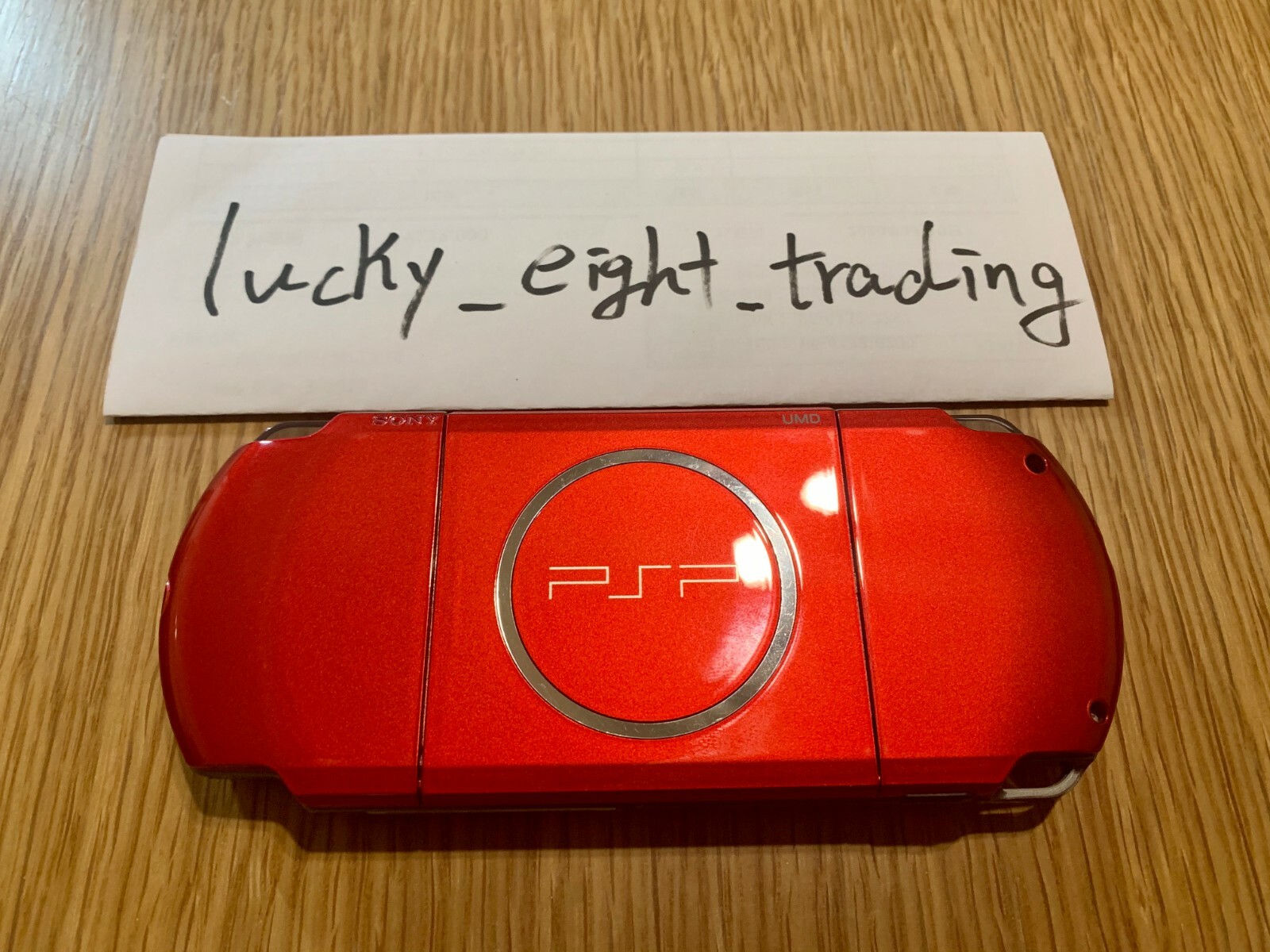 PSP 3000 Radiant Red RR Box Console Charger [BOX]