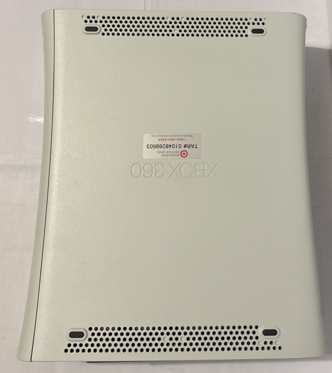Xbox 360 White Console w 215 MB Internal Memory Deep Cleaned Tested Read