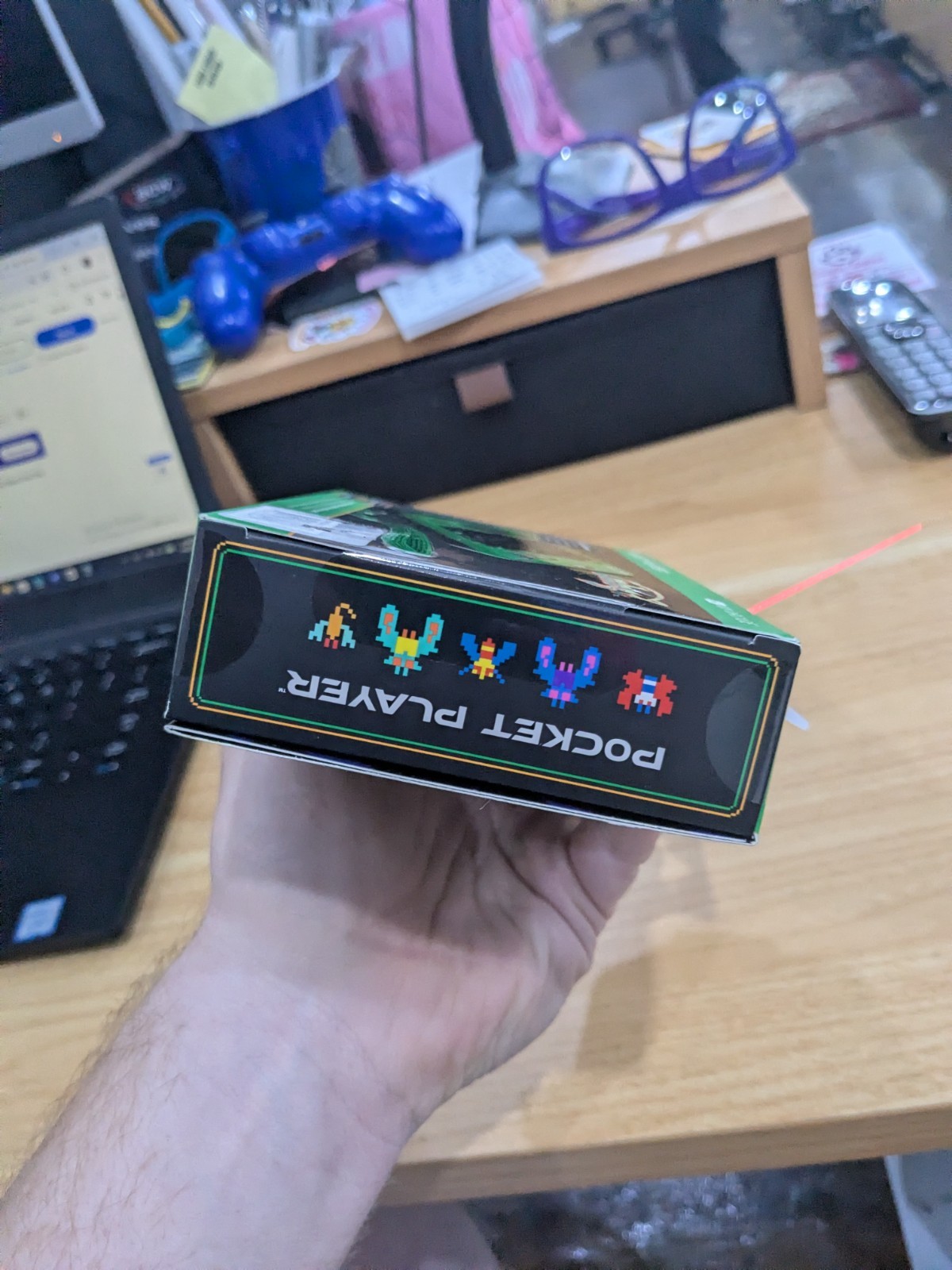 T1 My Arcade GALAGA Pocket Player Portable Gaming System New and Sealed!