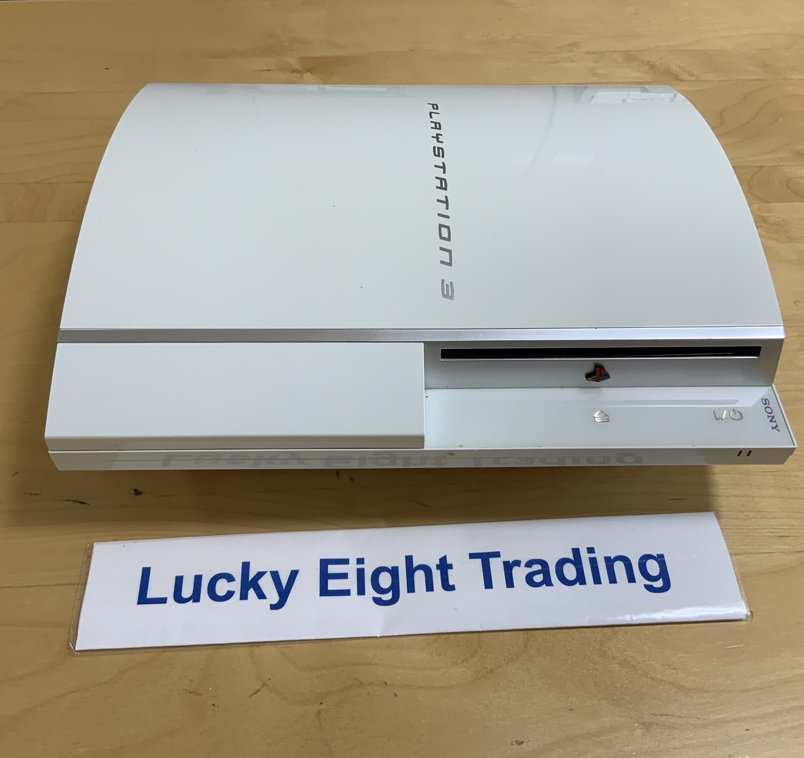 PS3 Ceramic White 40GB CECHH Console only PlayStation 3 Fat [H]