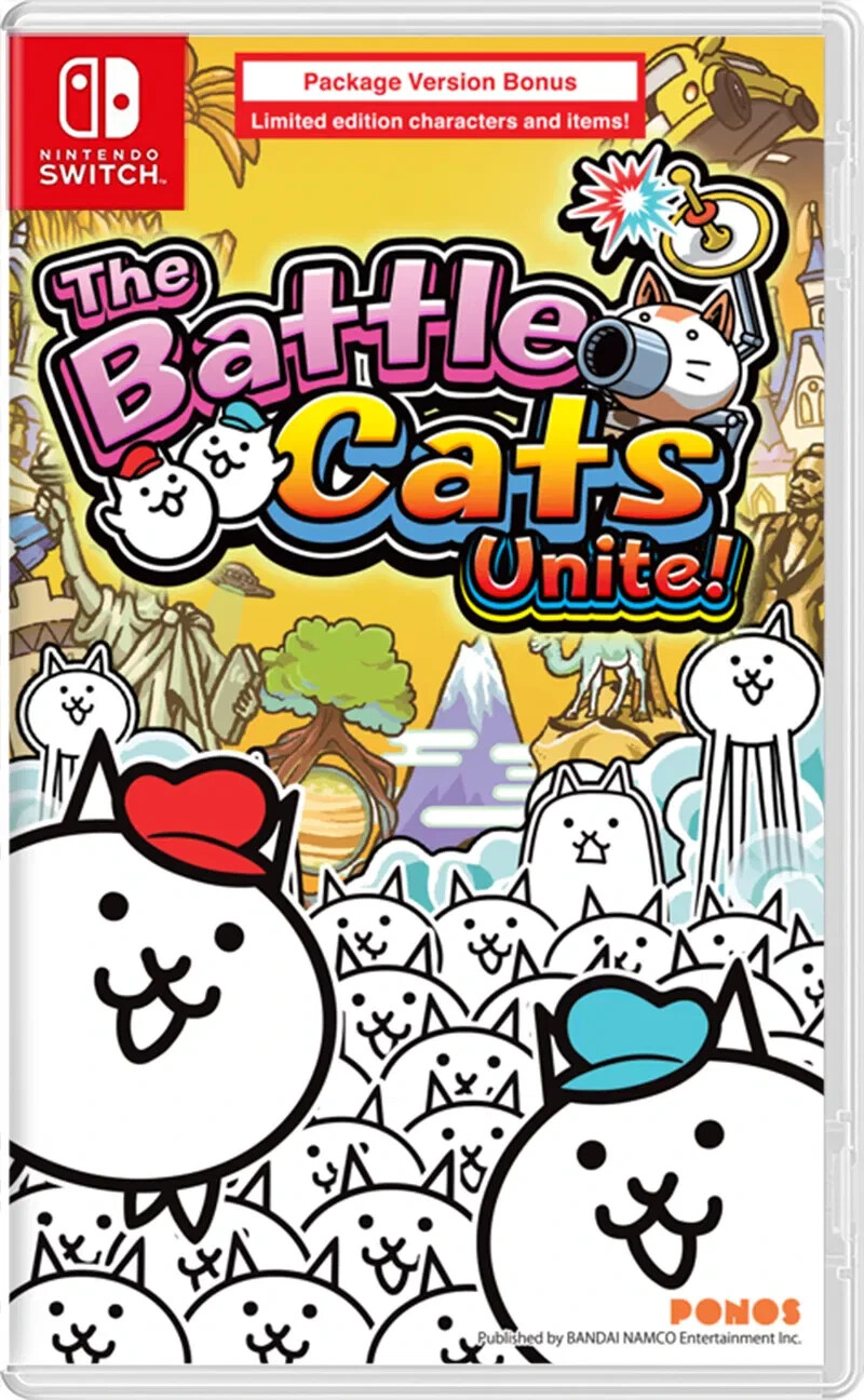 The Battle Cats Unite! (English) Switch Brand New Game Special (2021 Strategy)