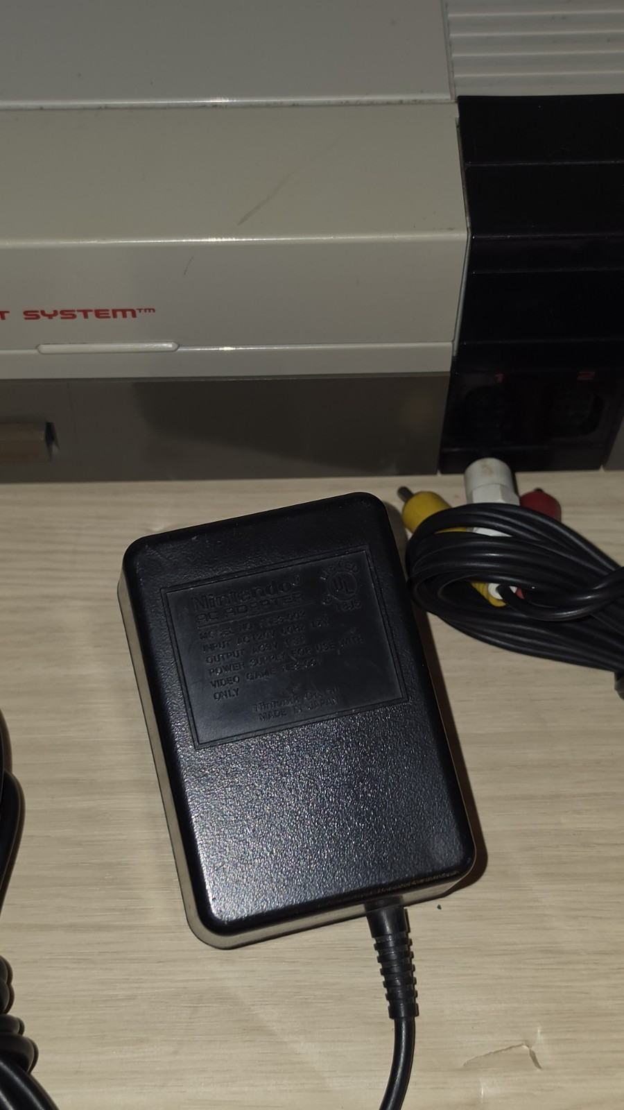Nintendo NES Action Set Home Console Lot 4 Games – Tested And Works, Read D