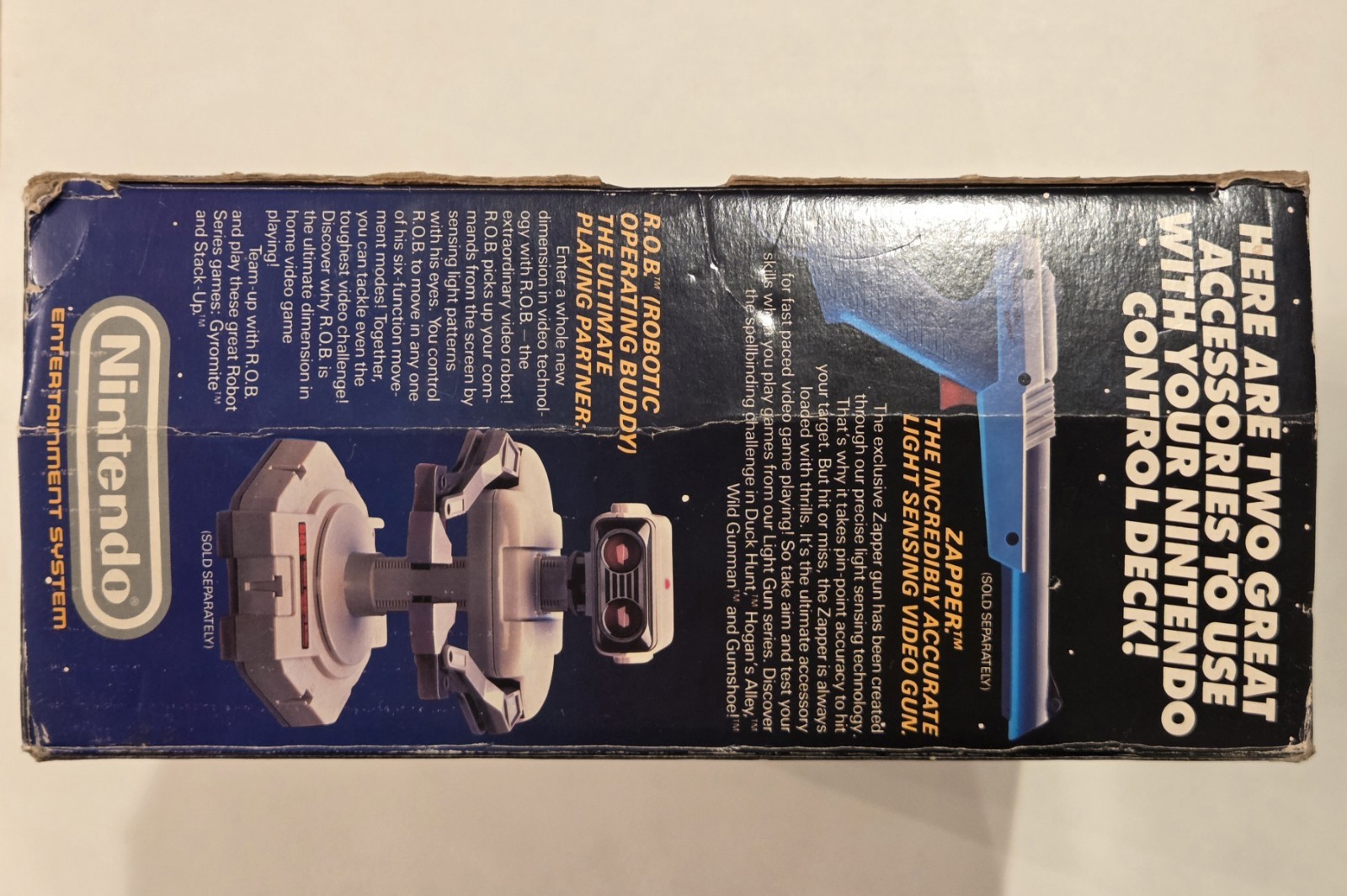 Nintendo NES Control Deck Console In Box (READ DESCRIPTION)