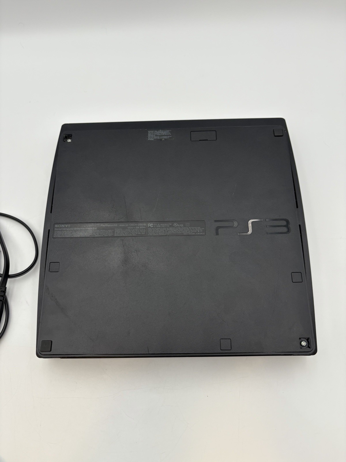 Sony PlayStation 3 Slim PS3 320GB Gaming System CECH-2501B (Power Cord Only)