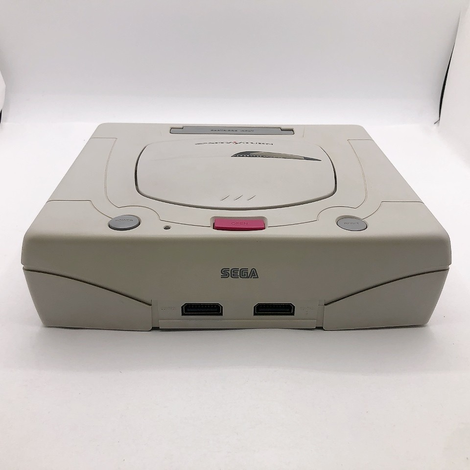 Sega Saturn Console System HST-3220 Box Japan NTSC-J White Japanese Tested