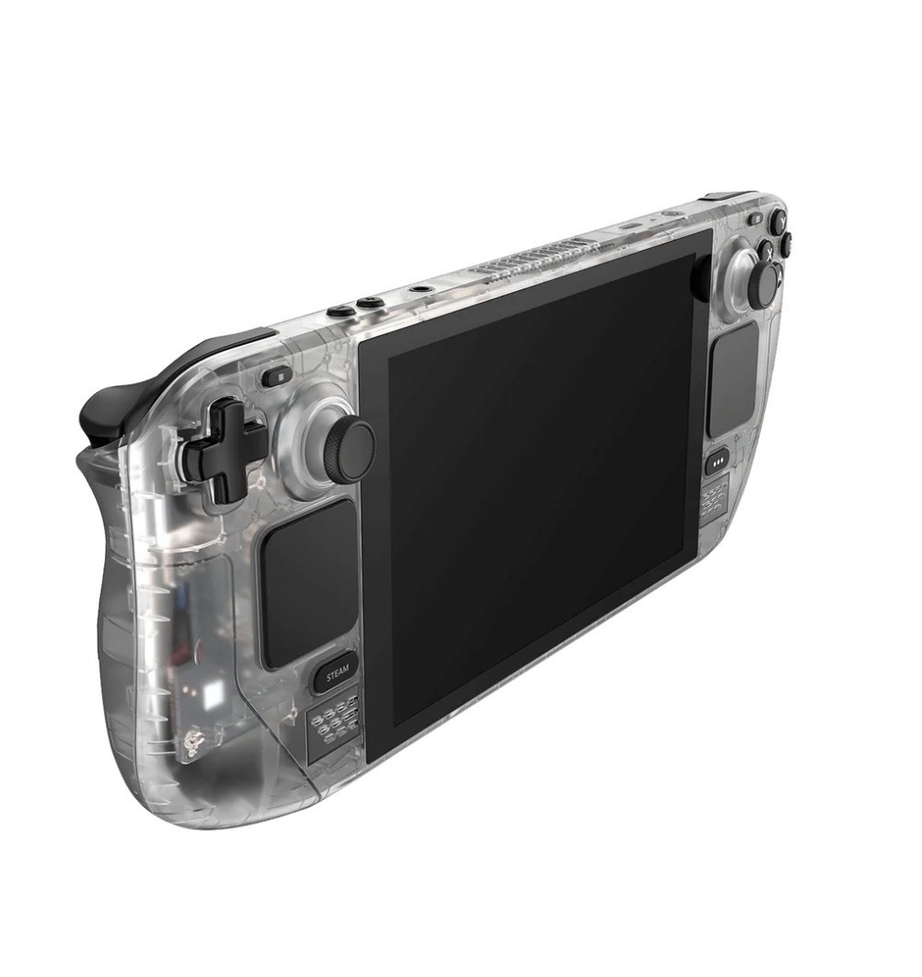 JSAUX Tawny Transparent Clear Edition Back Plate Compatible for Steam Deck