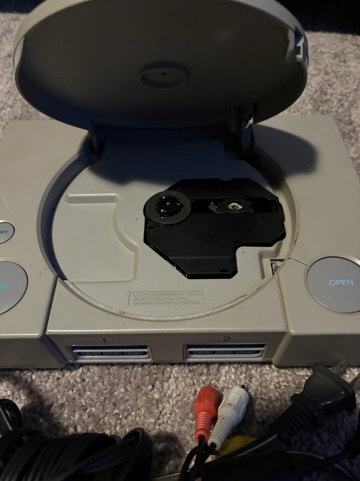 Sony PlayStation 1 7501 Video Game Console – Gray Tested!