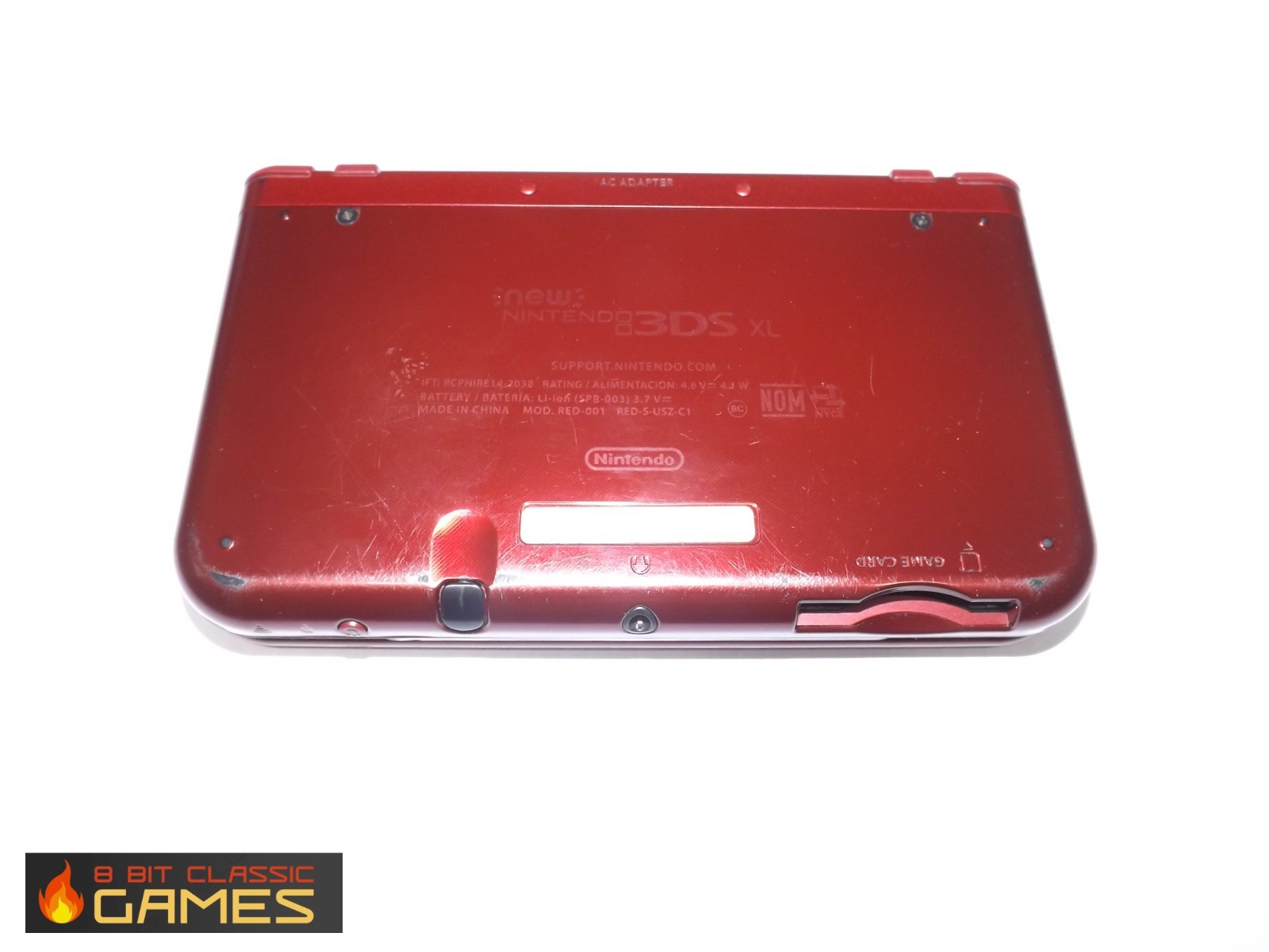 New Nintendo 3DS XL System – Red – Serial 2625 – FAST SHIPPING! – 69a