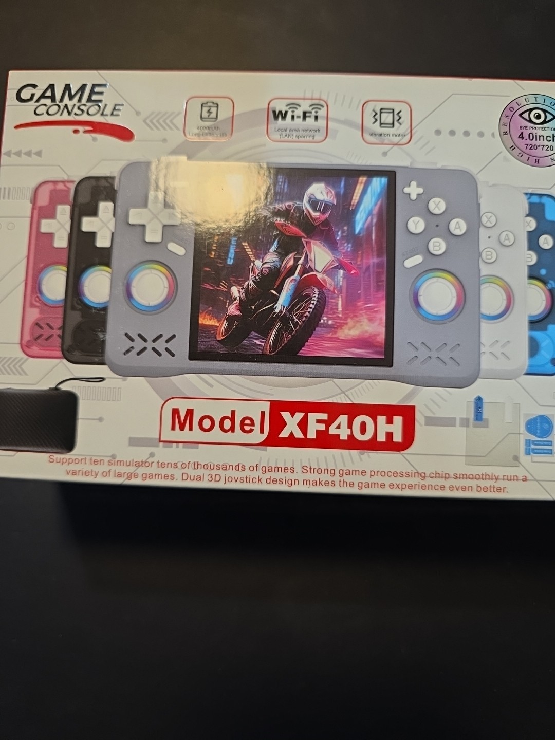 XF40H Handheld Game Console, Retro Gaming Console Preloaded Classic Games!! USA