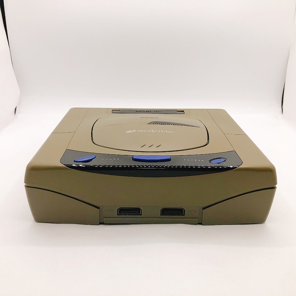 Sega Saturn Console System HST-3200 Box Japan NTSC-J Gray Japanese Tested