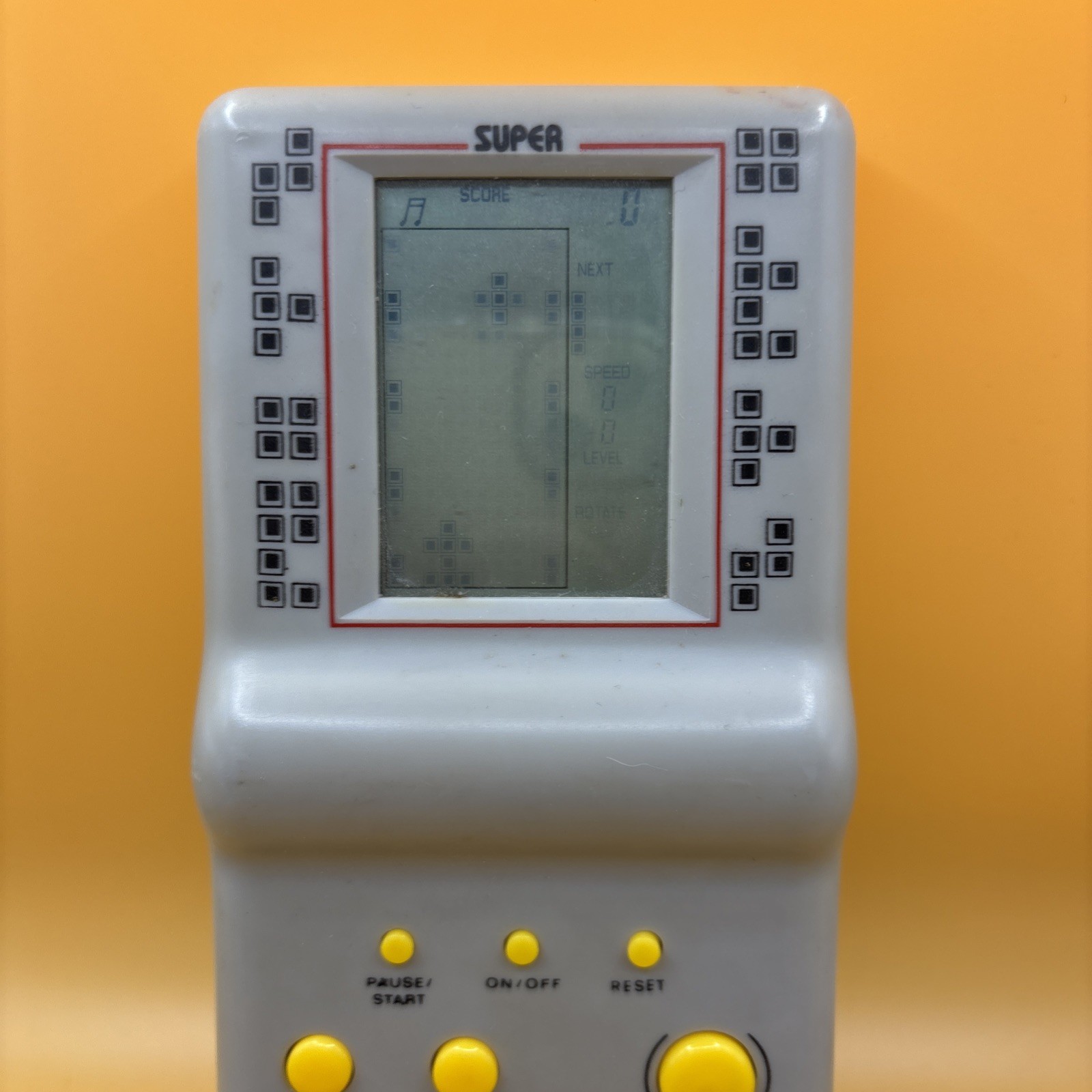 VINTAGE HANDHELD VIDEO GAME SUPER CAR BRICK QGH-33A Tested, Works