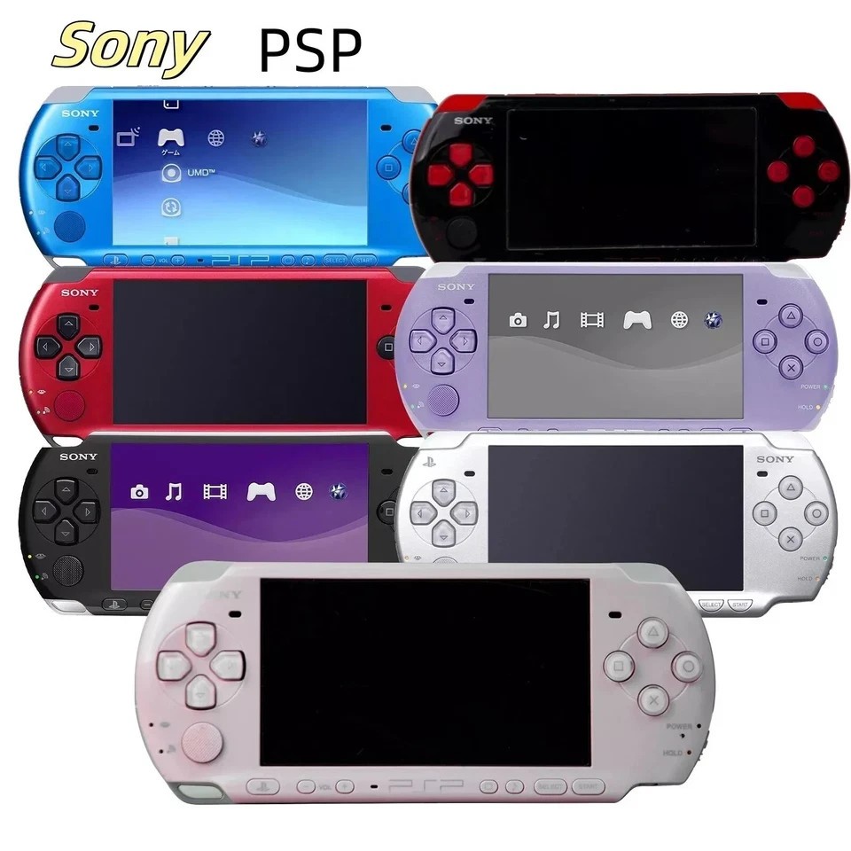 Mint Condition Sony PlayStation PSP 3000 with New Battery All Colors Gift