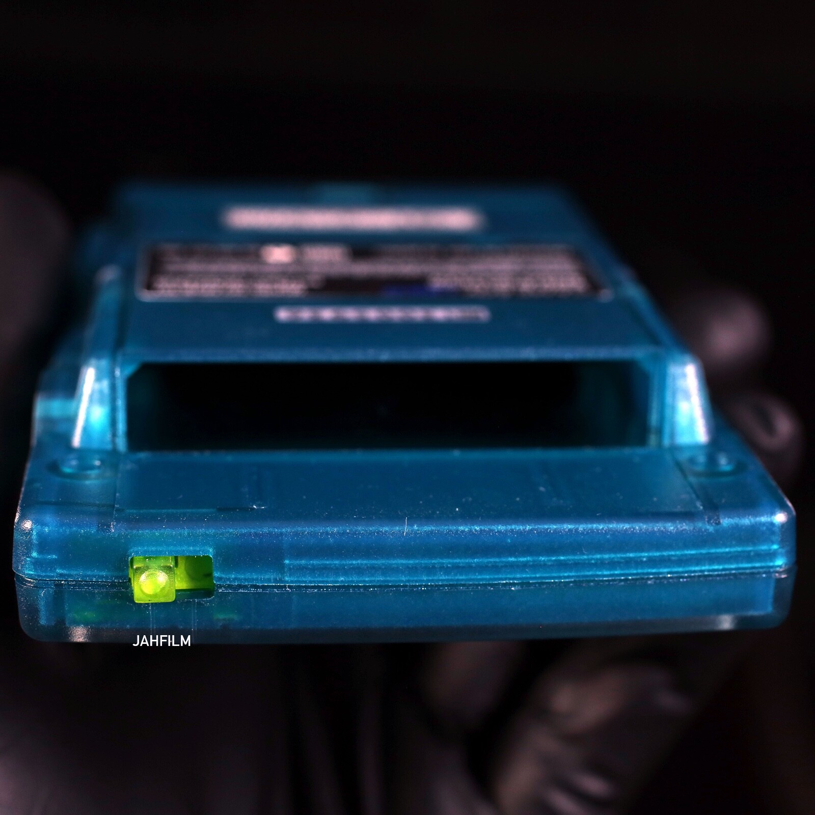 Custom Backlit Gameboy Pocket – Turquoise Blue & Green – IPS LCD Screen