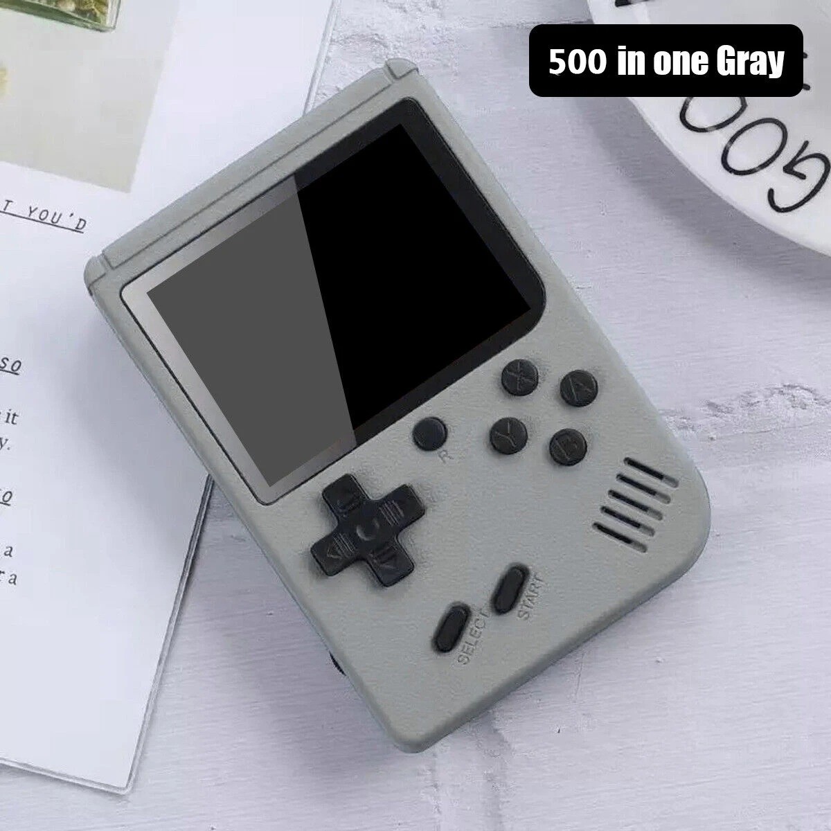 Handheld Retro Game Console 500+ Classic Games TV AV Output 1020mAh Kids Adults