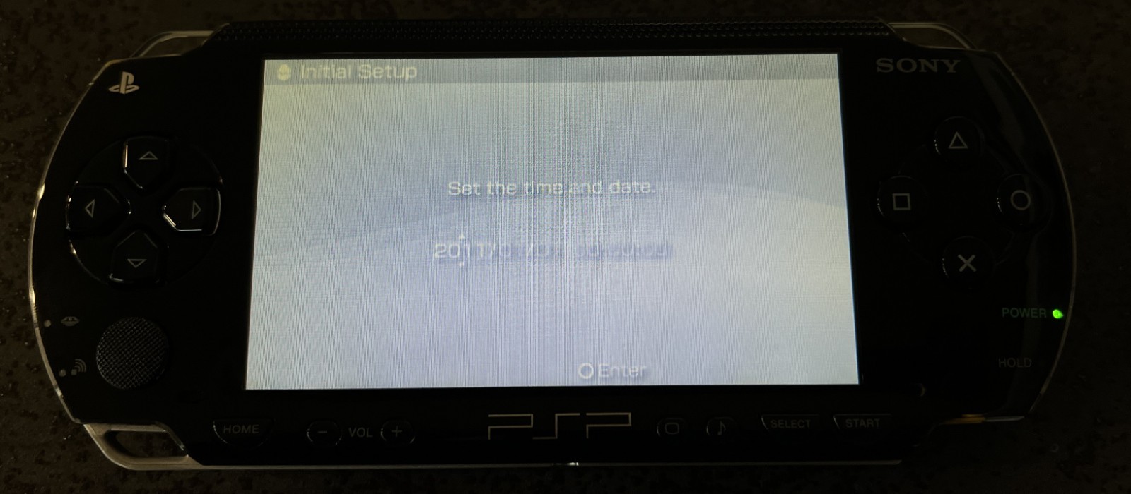 Sony PSP -1000 Black Handheld System Accessory Complete New Open box