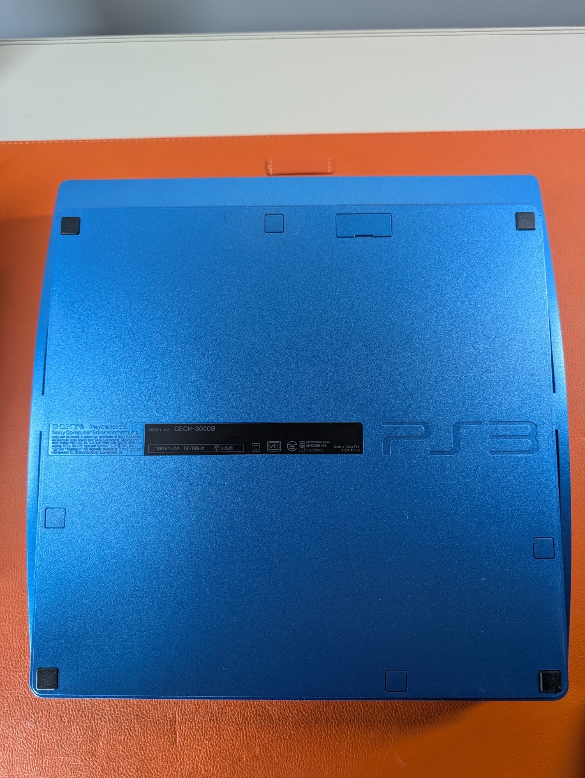 PlayStation 3 1TB SPLASH BLUE SONY PS3 Console CECH-3000B Controller Accessories