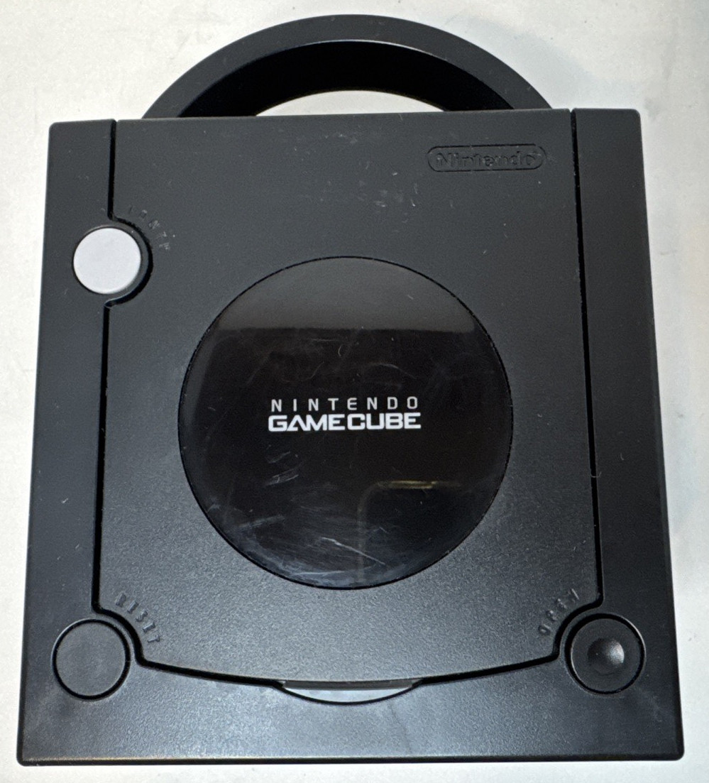 Nintendo GameCube Console OEM Controller & Power Supply W/128 MB Memory ~Tested