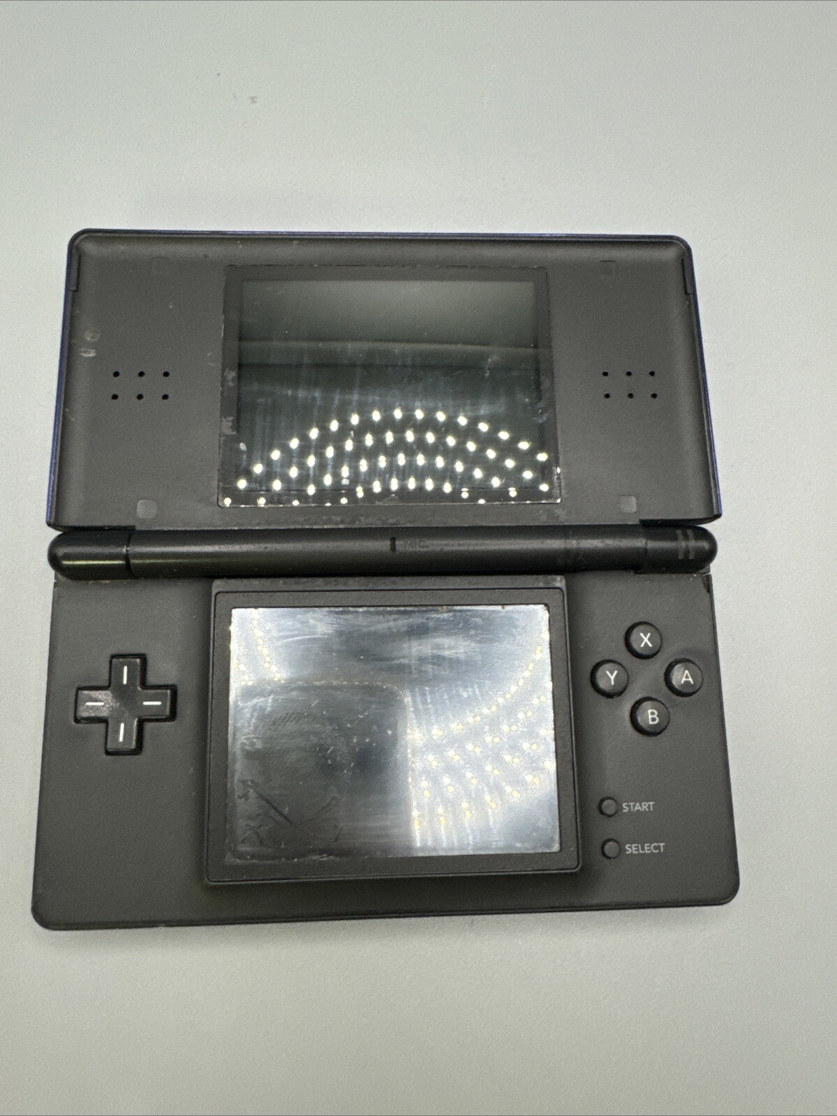 Working Nintendo DS Lite USG-001 Console w/ Case & Charger NO Stylus
