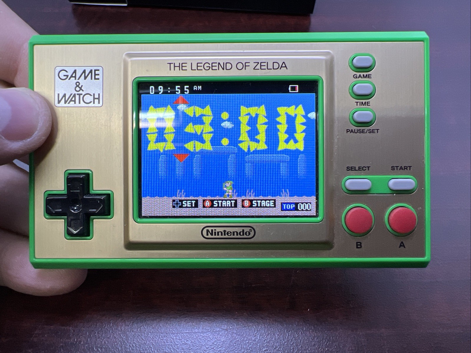 Nintendo Game & Watch The Legend of Zelda Handheld Console Cib #ML