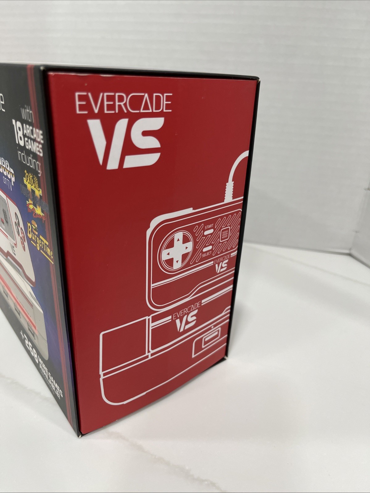 Blaze Evercade VS Premium Pack Retro Game Console VGC Controller Manual READ