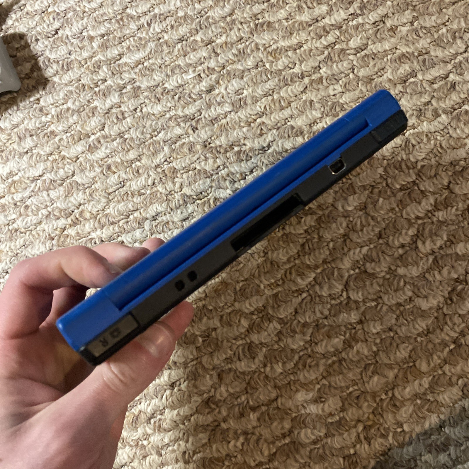 Nintendo DSI XL Blue Handheld Console Wi-Fi Capability w Charger Tested USA