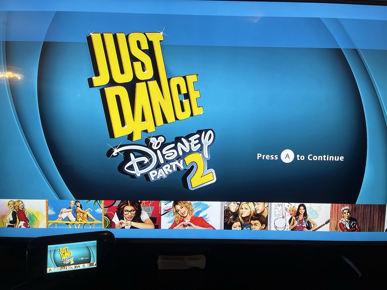 Nintendo Wii U Black Console Bundle – Tested & Working – Includes 5 Games