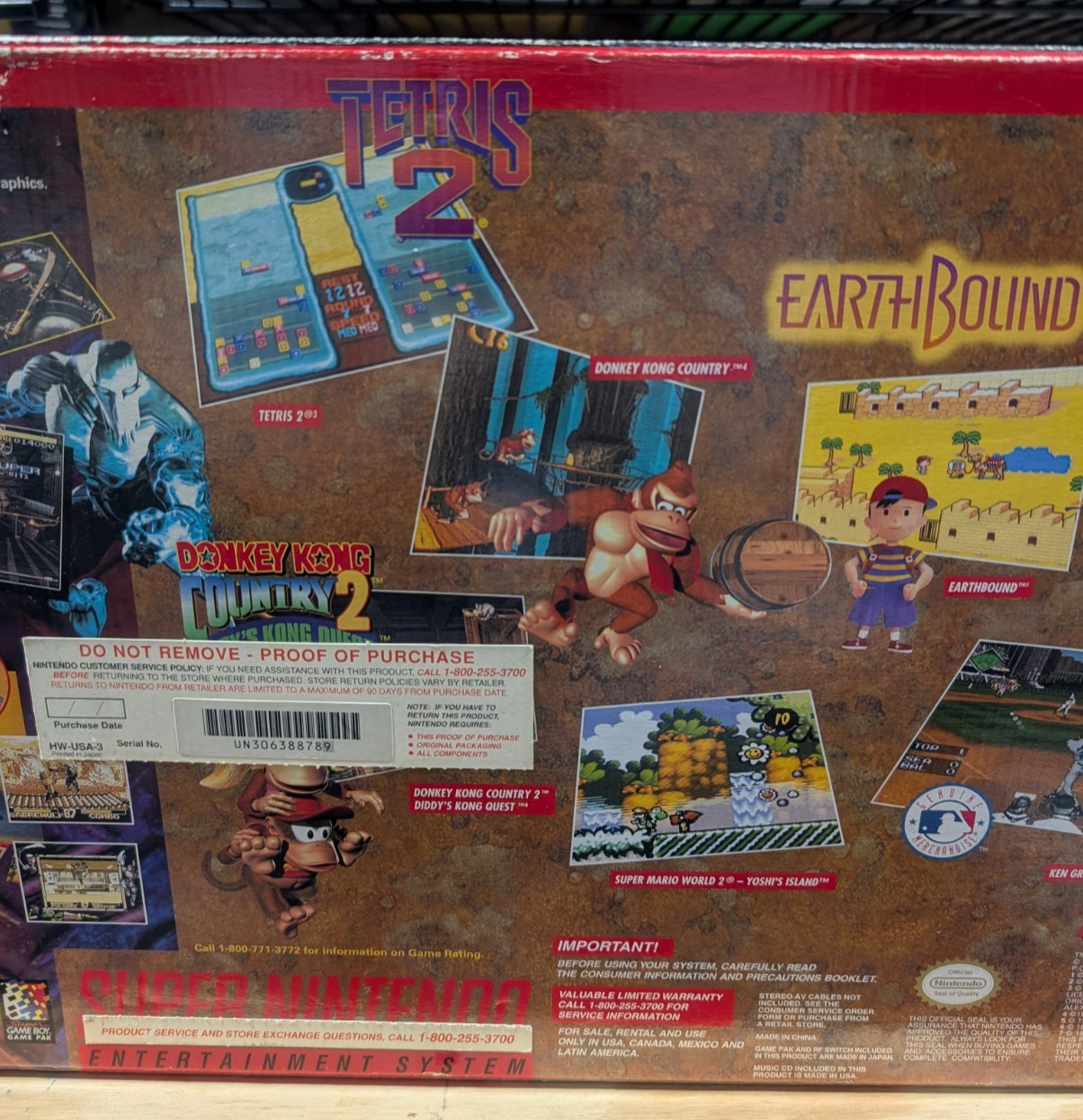 Super Nintendo (SNES) Killer Instinct Console Set – CIB IN BOX Matching Serial