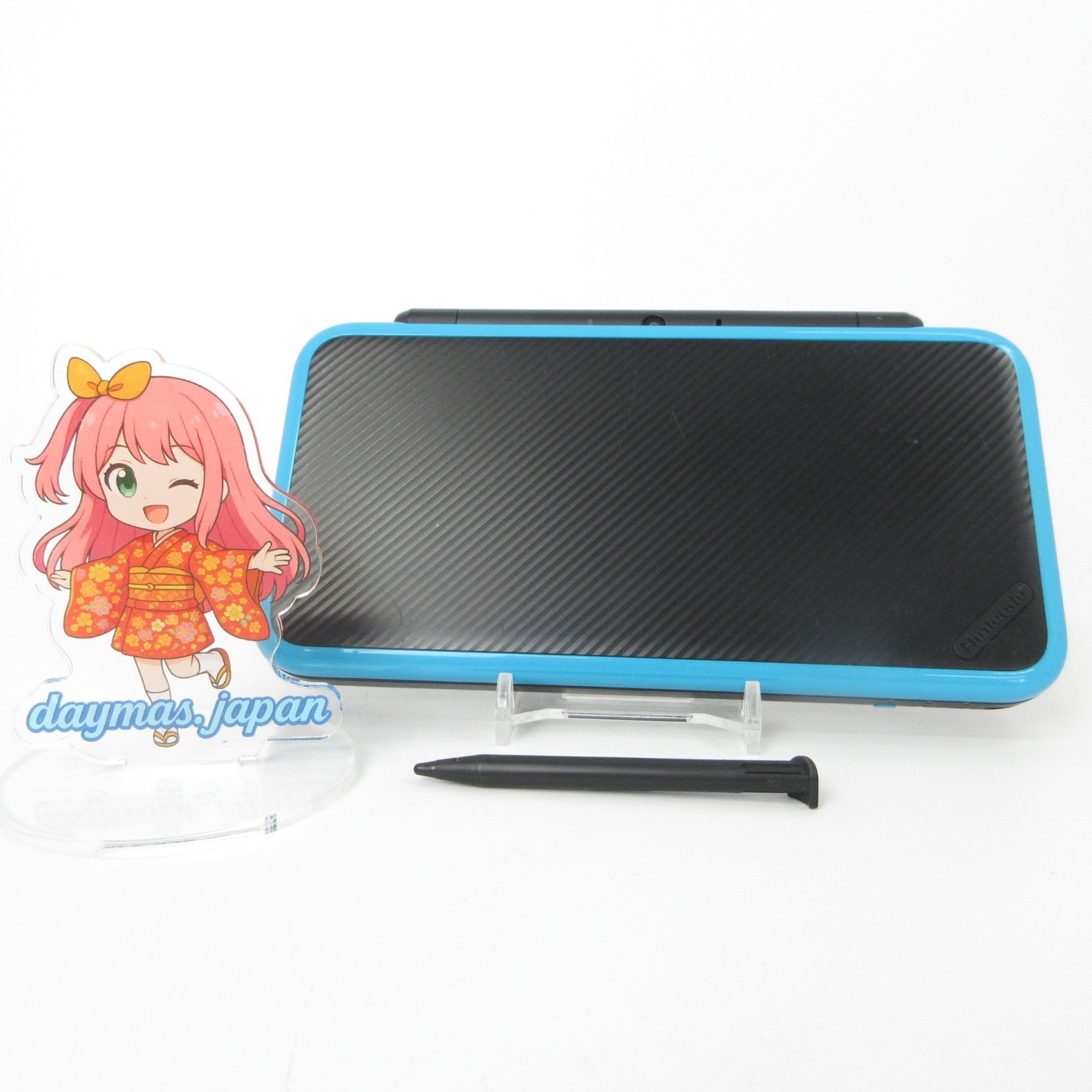 【Near Mint】Nintendo New 2DS LL XL Black x Turquoise Console ONLY Japanese Ver.