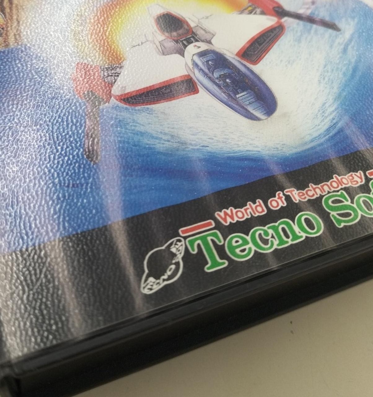 Technosoft Thunder Force IV Mega Drive/Genesis Game 8MB ROM, Retro Shooter