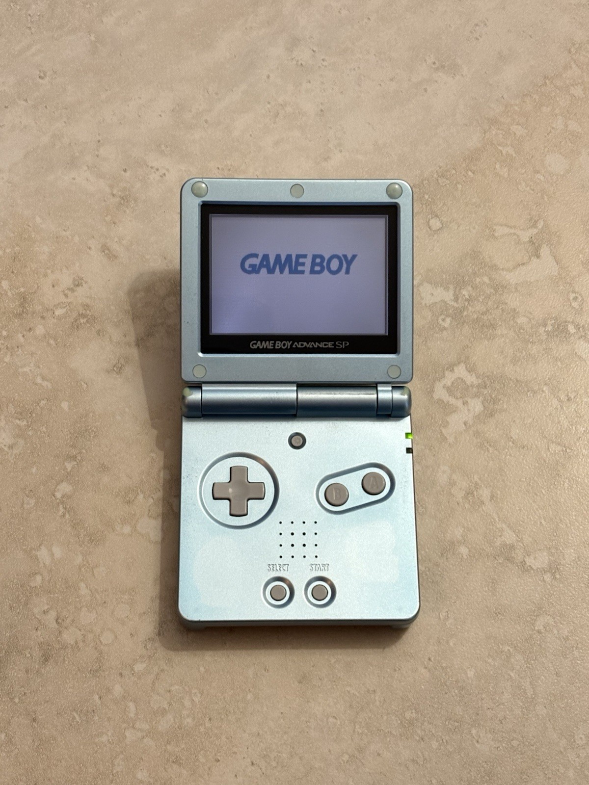 Nintendo Gameboy Advance GBA SP Blue AGS-001 Tested Complete in Box CIB