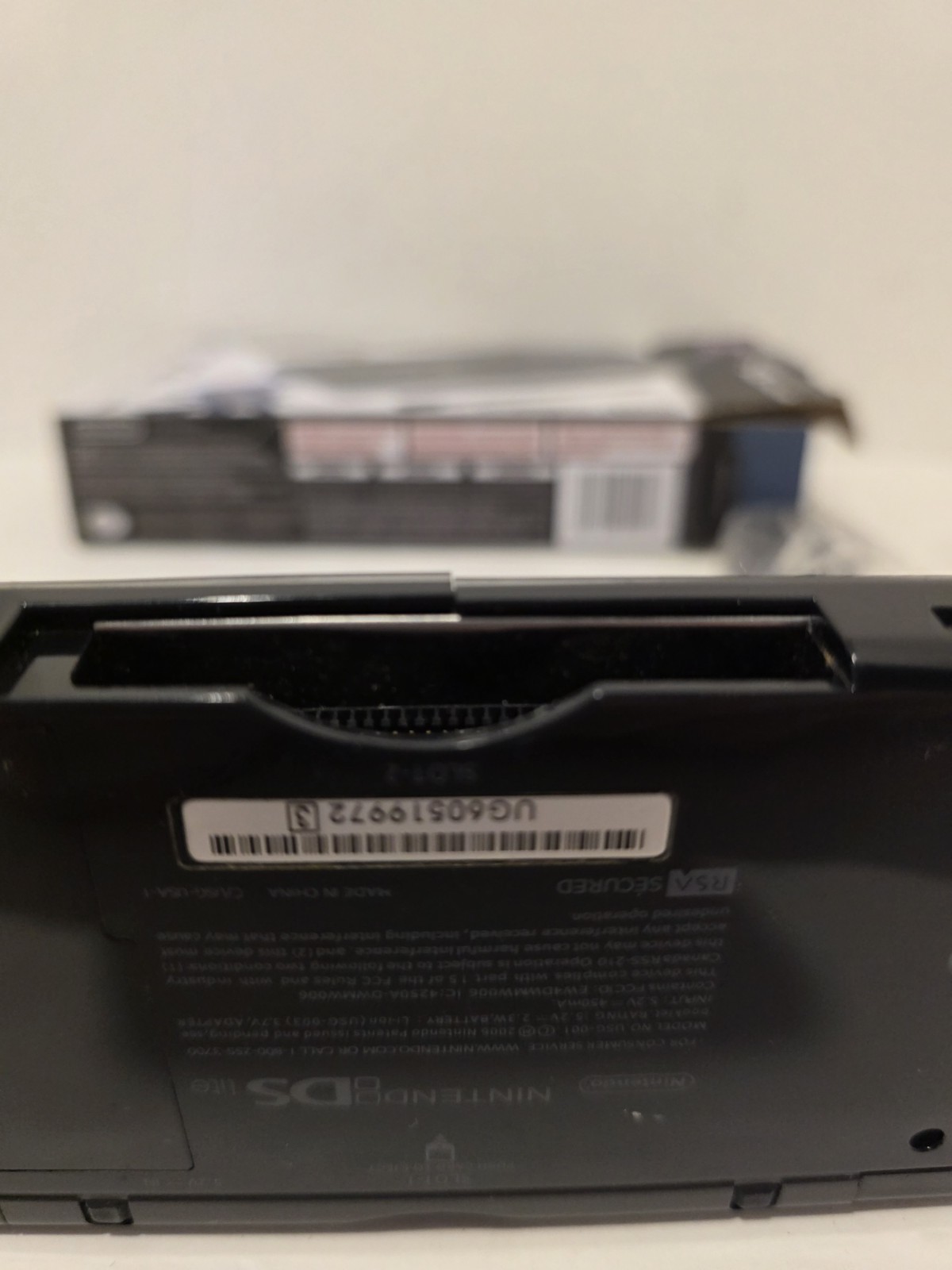 Nintendo DS Lite Pokémon USG-001 Dialga Palkia Edition Handheld Console – Black