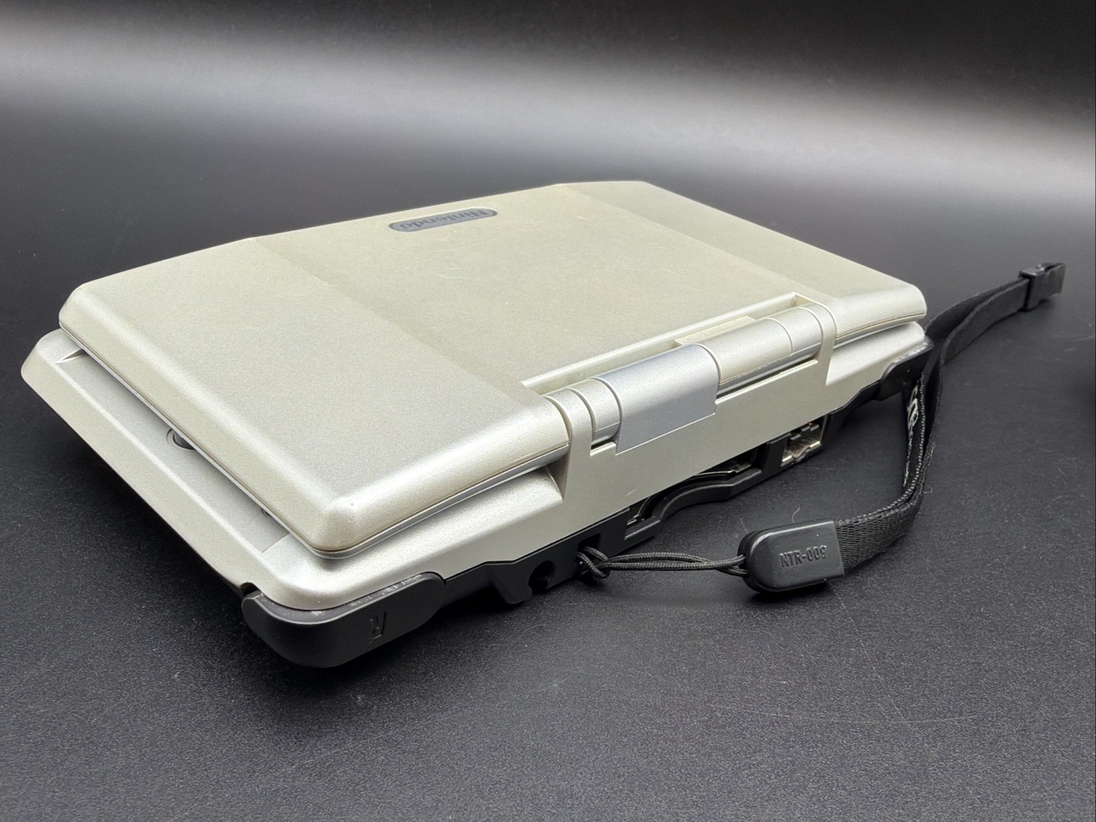 Original Silver Nintendo DS Console w/ charger GBA compatible Tested Working