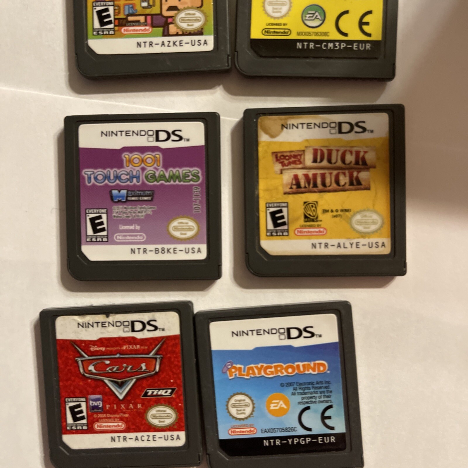 Nintendo DSi XL Bronze/Black Console & Game Lot As Is *Please Read Description*
