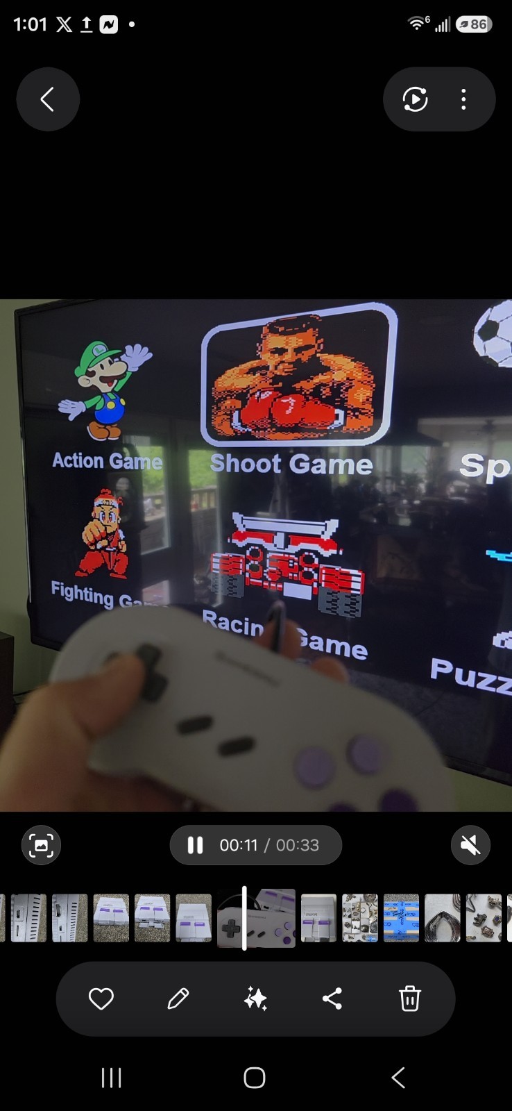 Super Classic Mini Game System (SNES CLONE ) Tested Working