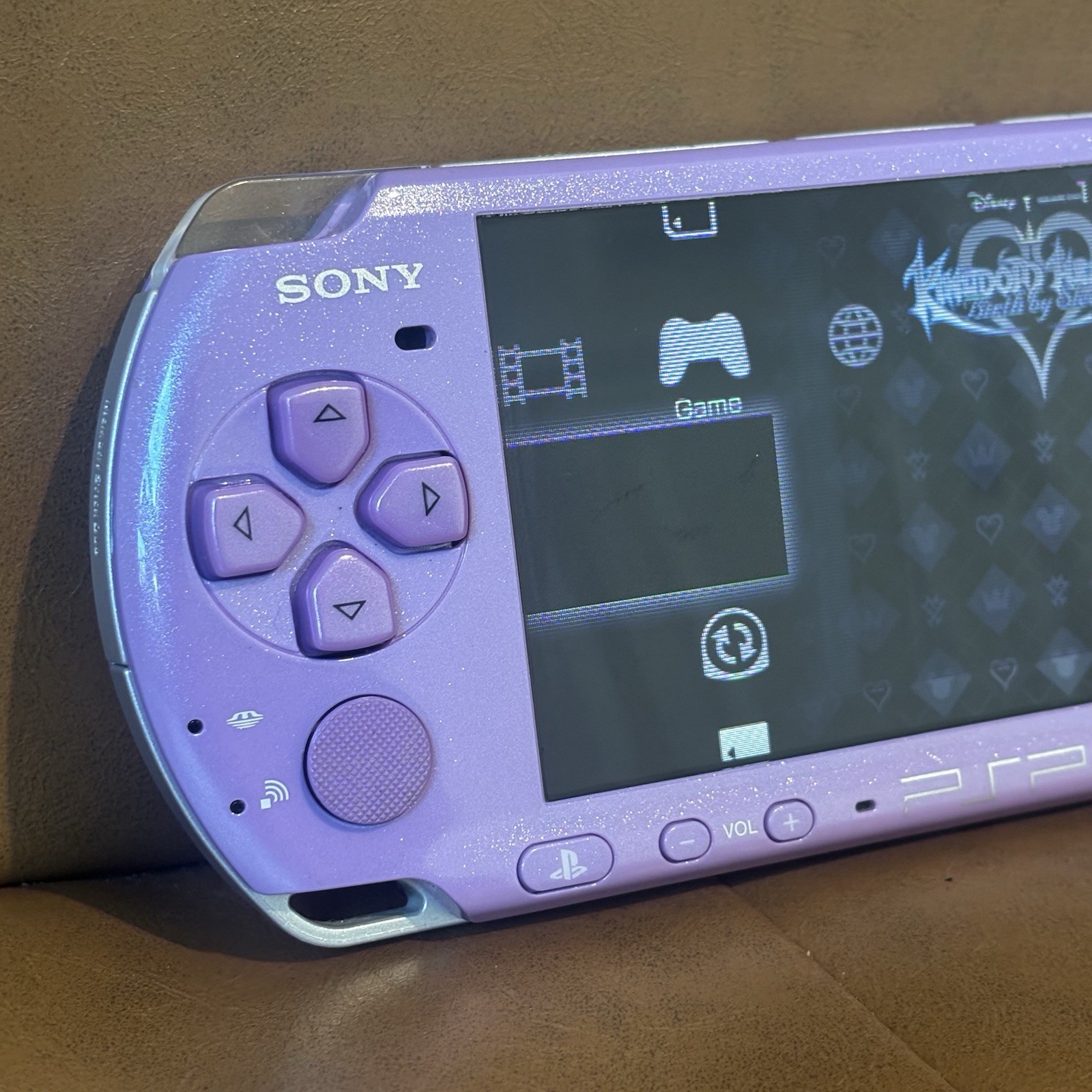 Sony PlayStation Portable Hannah Montana Entertainment PSP-3001 Lilac Handheld