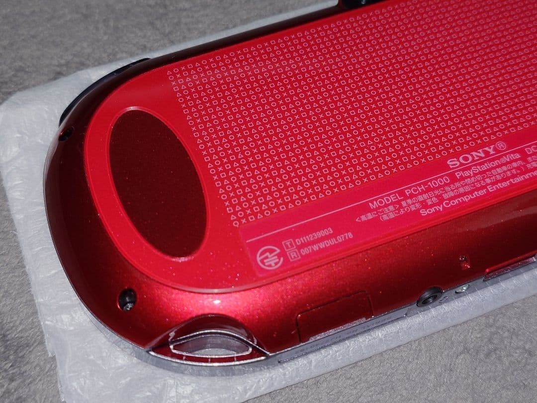 Excellent SONY PS Vita PCH-1000 ZA03 Cosmic Red Wifi