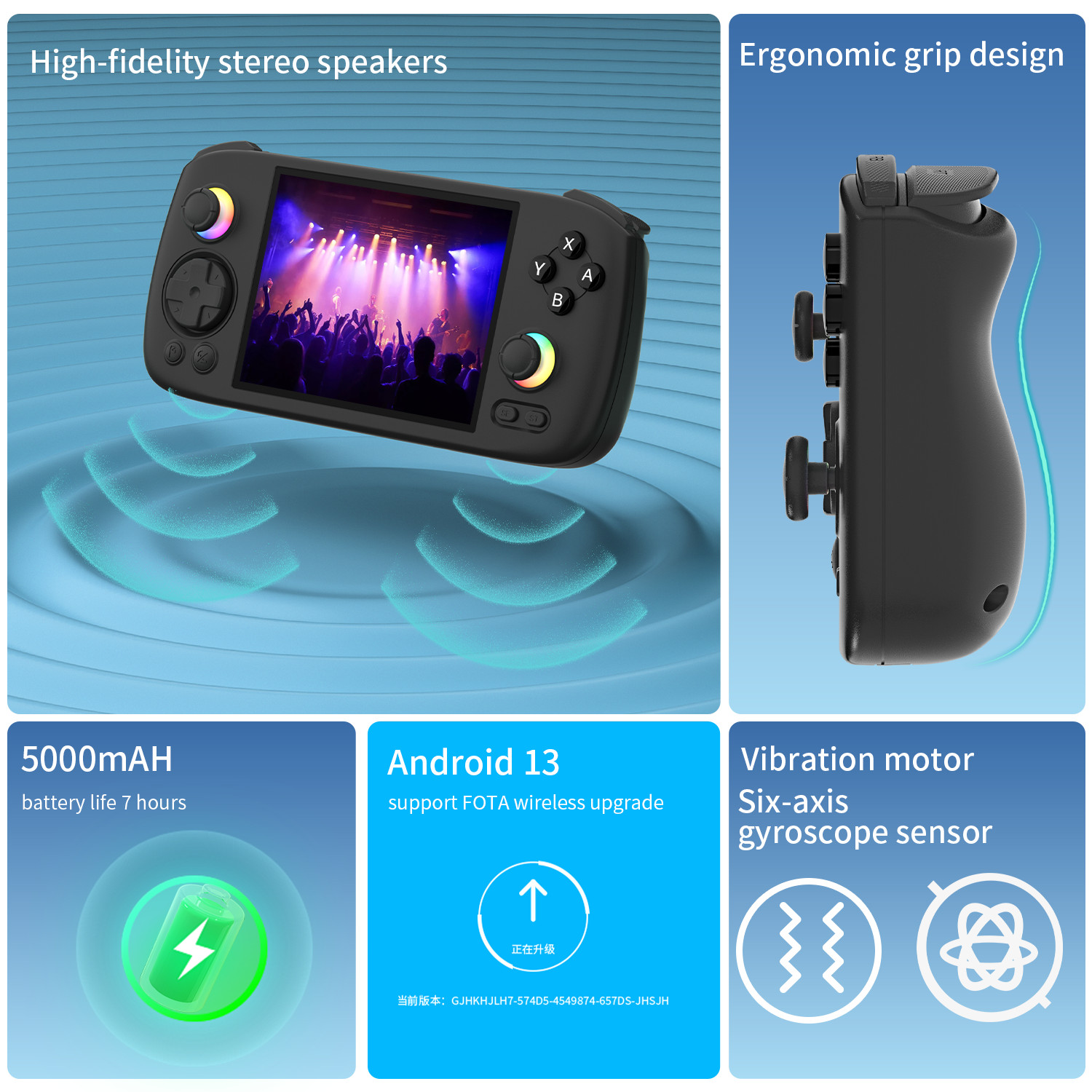 ANBERNIC RG 406H Retro Handheld Game Console Android 13 RG406H 4inch Video Games