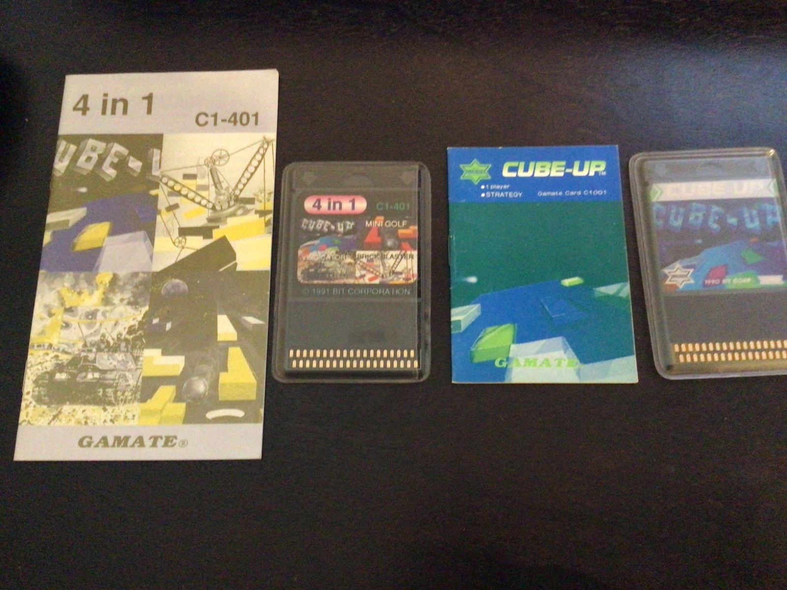 Alston Bit Corp Gamate System Rare USA Release CIB 13 Games & 4in1 Super Brick
